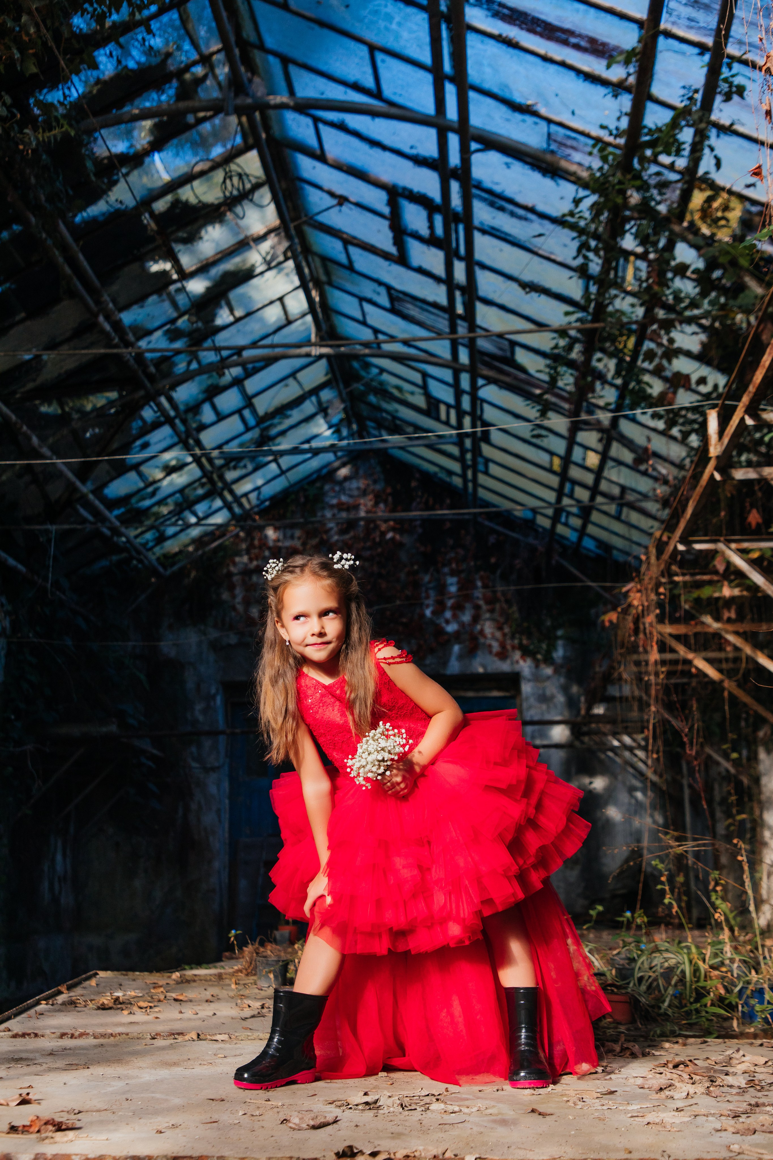 Botanical style. Efimova Model Agency