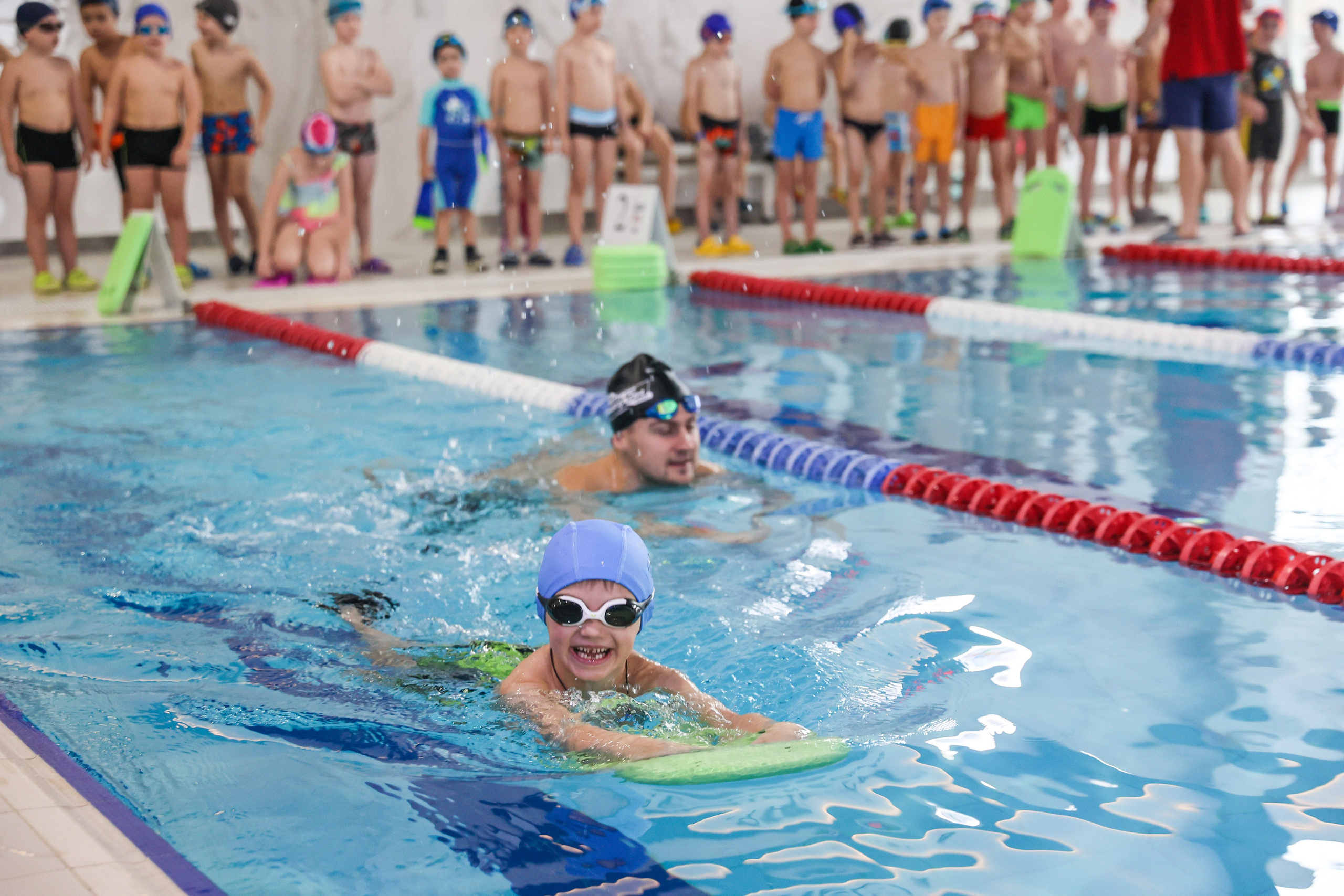 Соревнования по плаванию. Свадебный и семейный фотограф Москва и Московская область