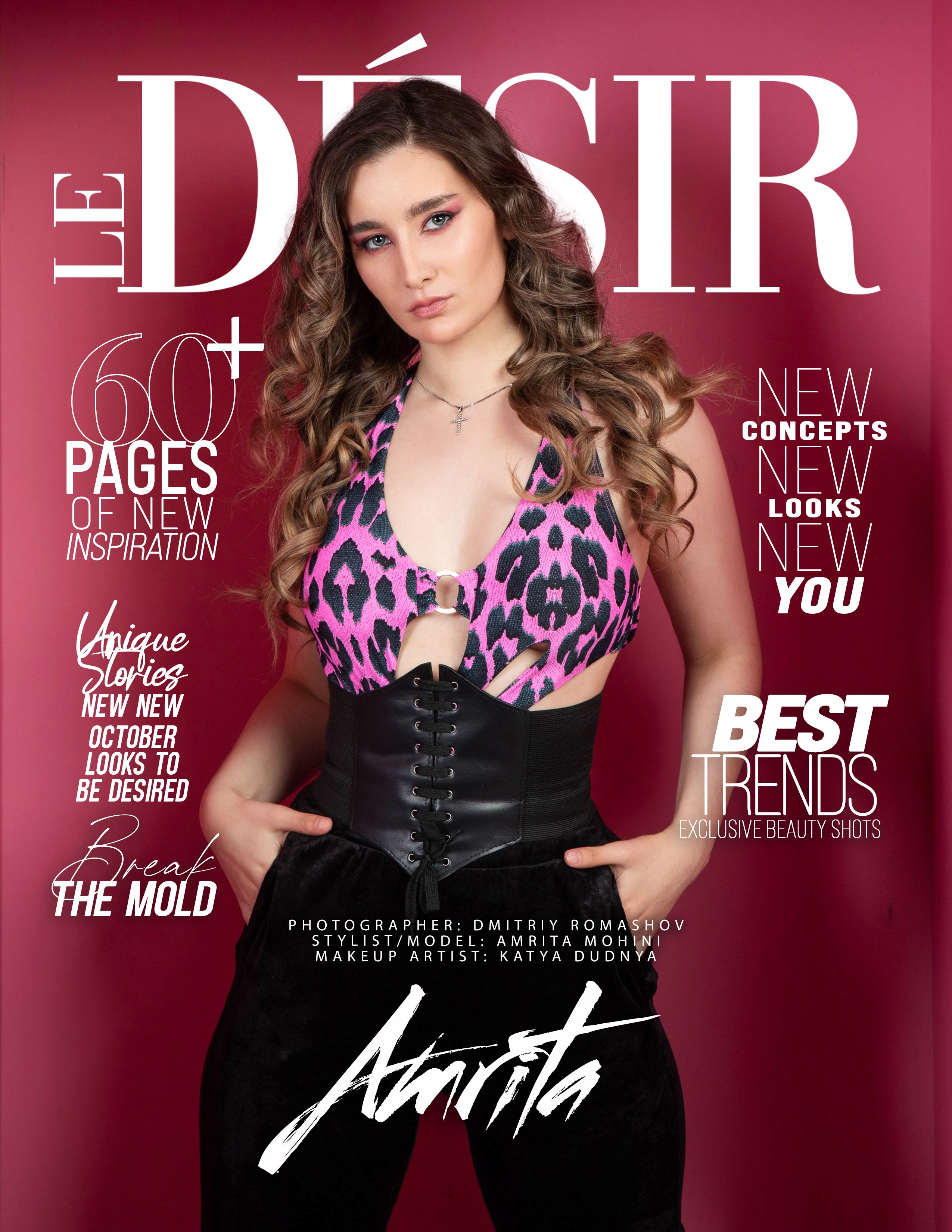 Обложки журналов. Фотограф в Москве Дмитрий Ромашов