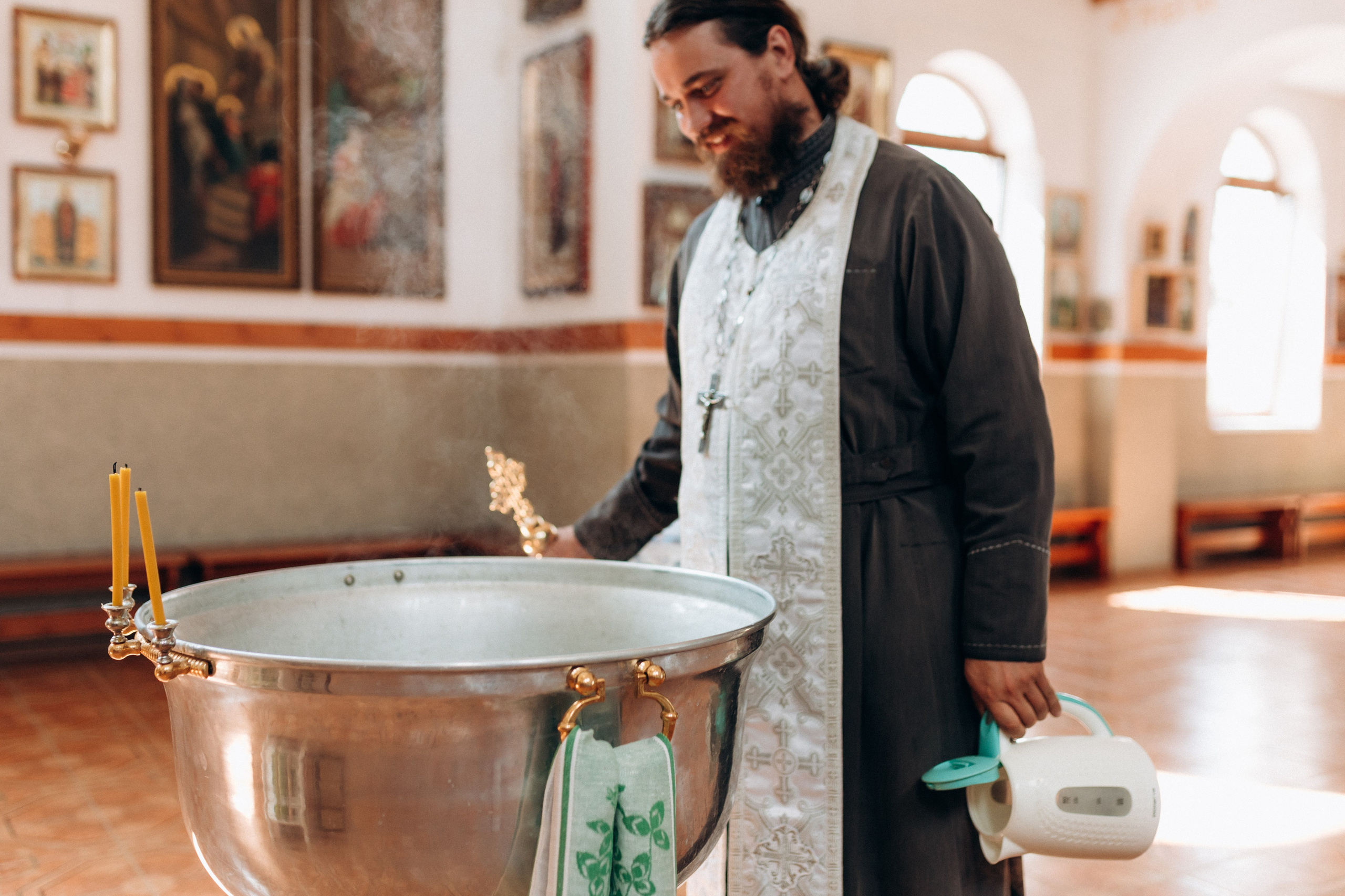 Крещение. Семейный и парный фотограф Мария Куцко