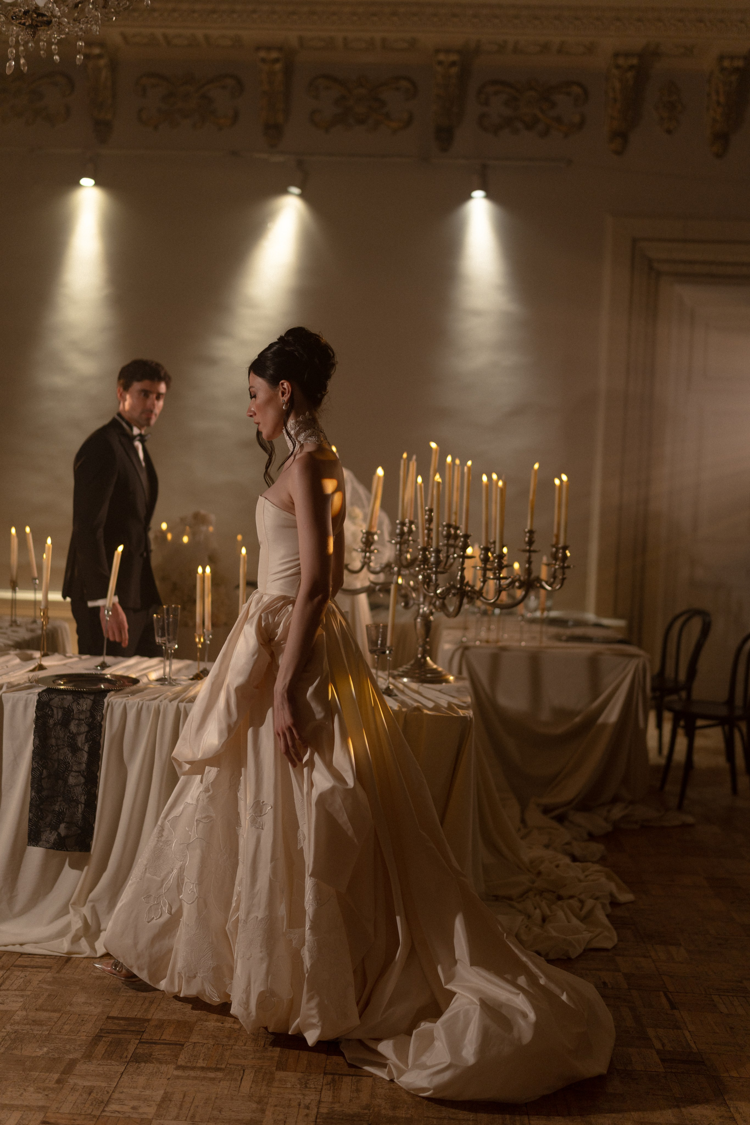 Ужин при свечах. Свадебный и репортажный фотограф Москва