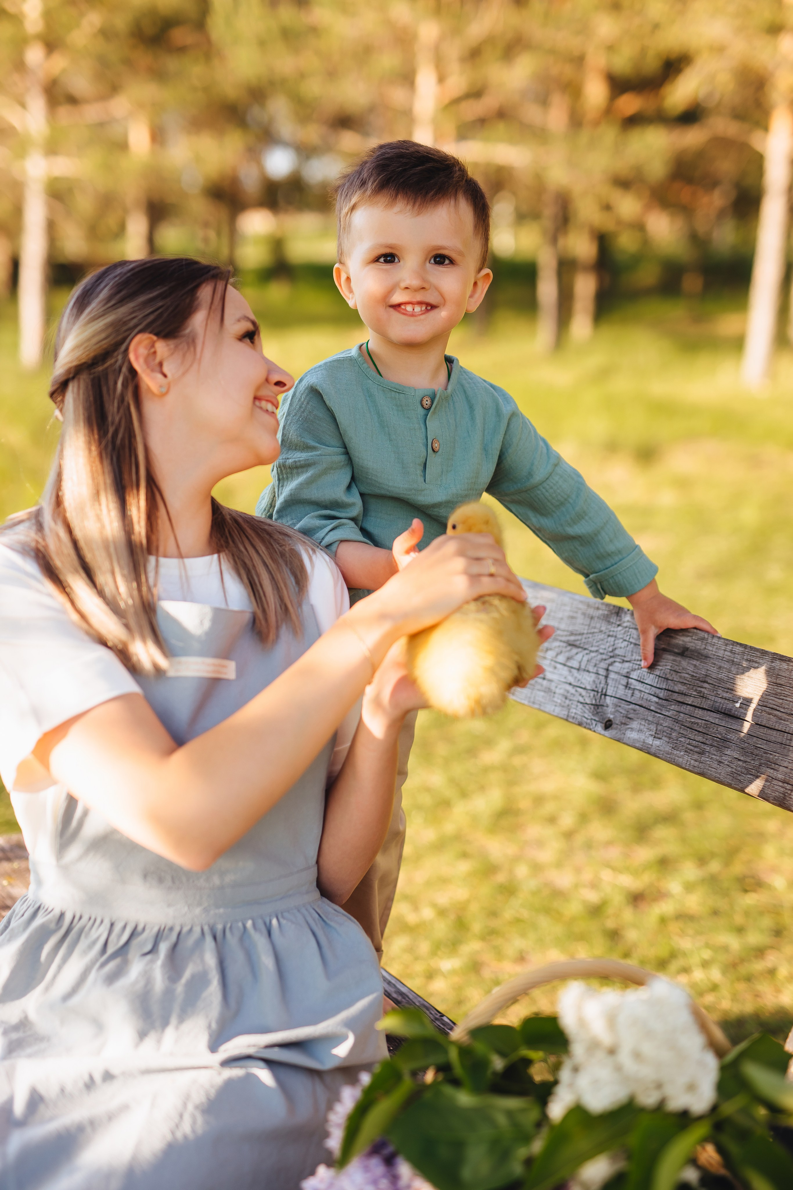 Тимоша и утятки. Свадебный и семейный фотограф в Туле и области Маша Костина