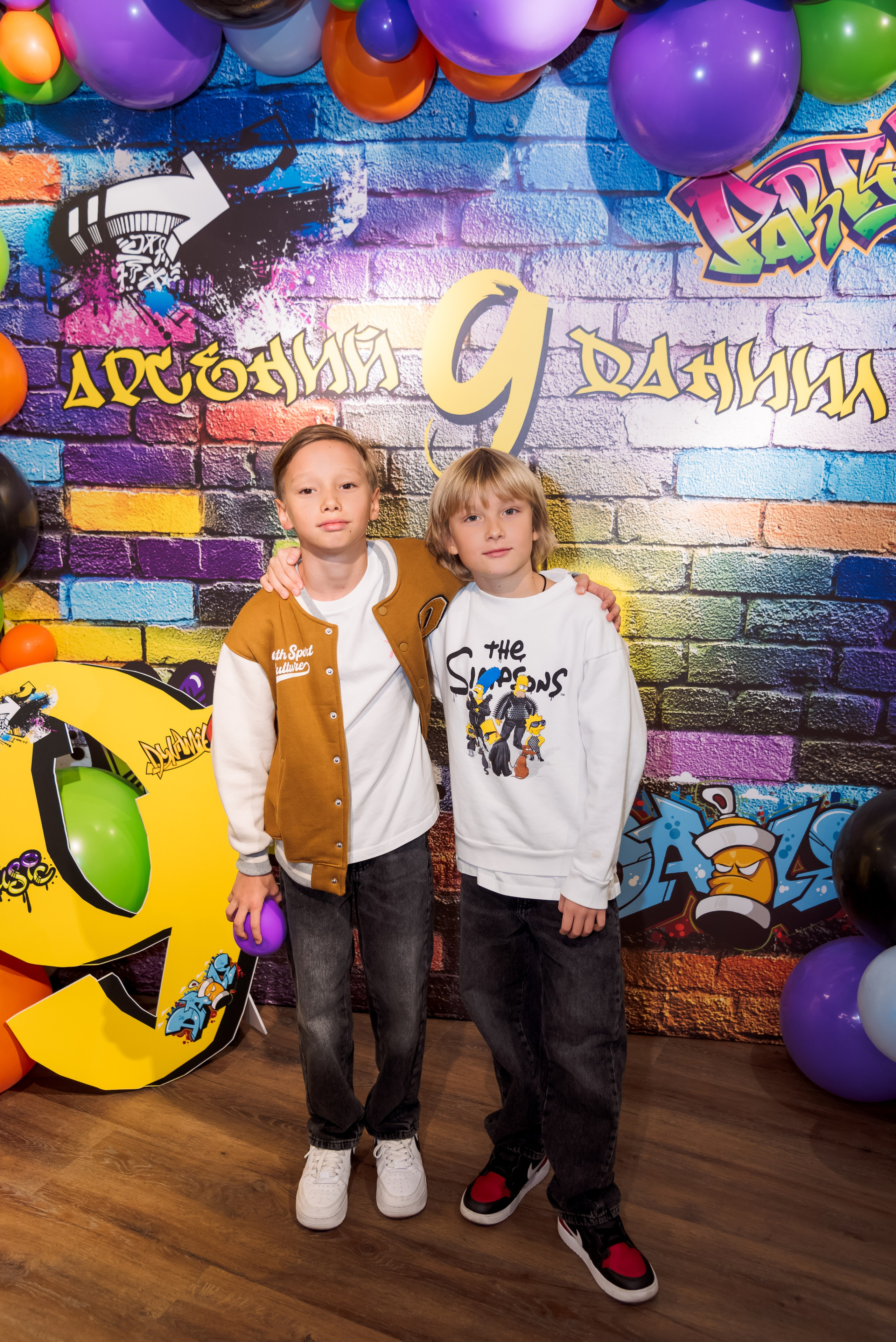 Арсению и Даниилу 9 лет. Фотограф в Москве Анастасия Бабкина