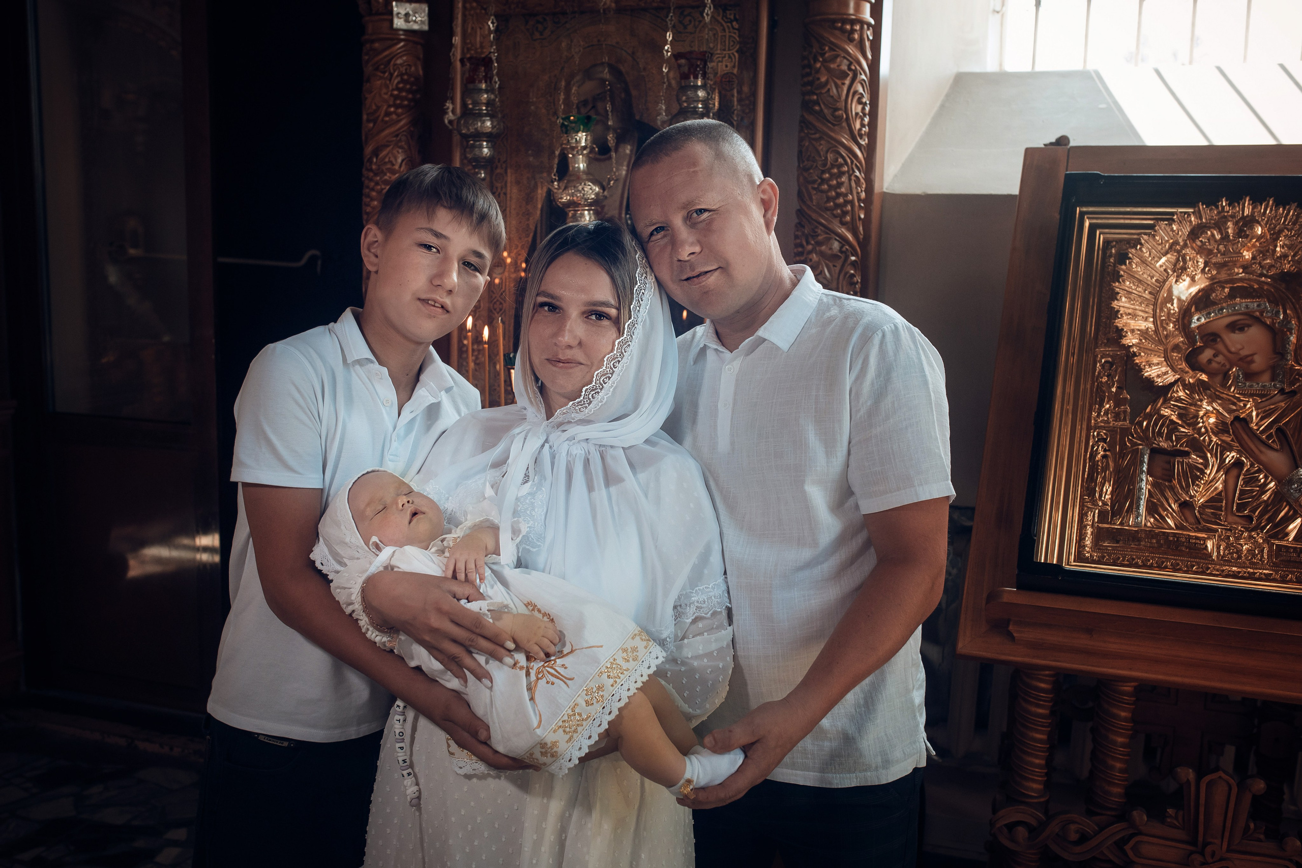 Крещение Виктории. Съемка Таинств Крещения Венчания, детские и семейные съемки в Пензе