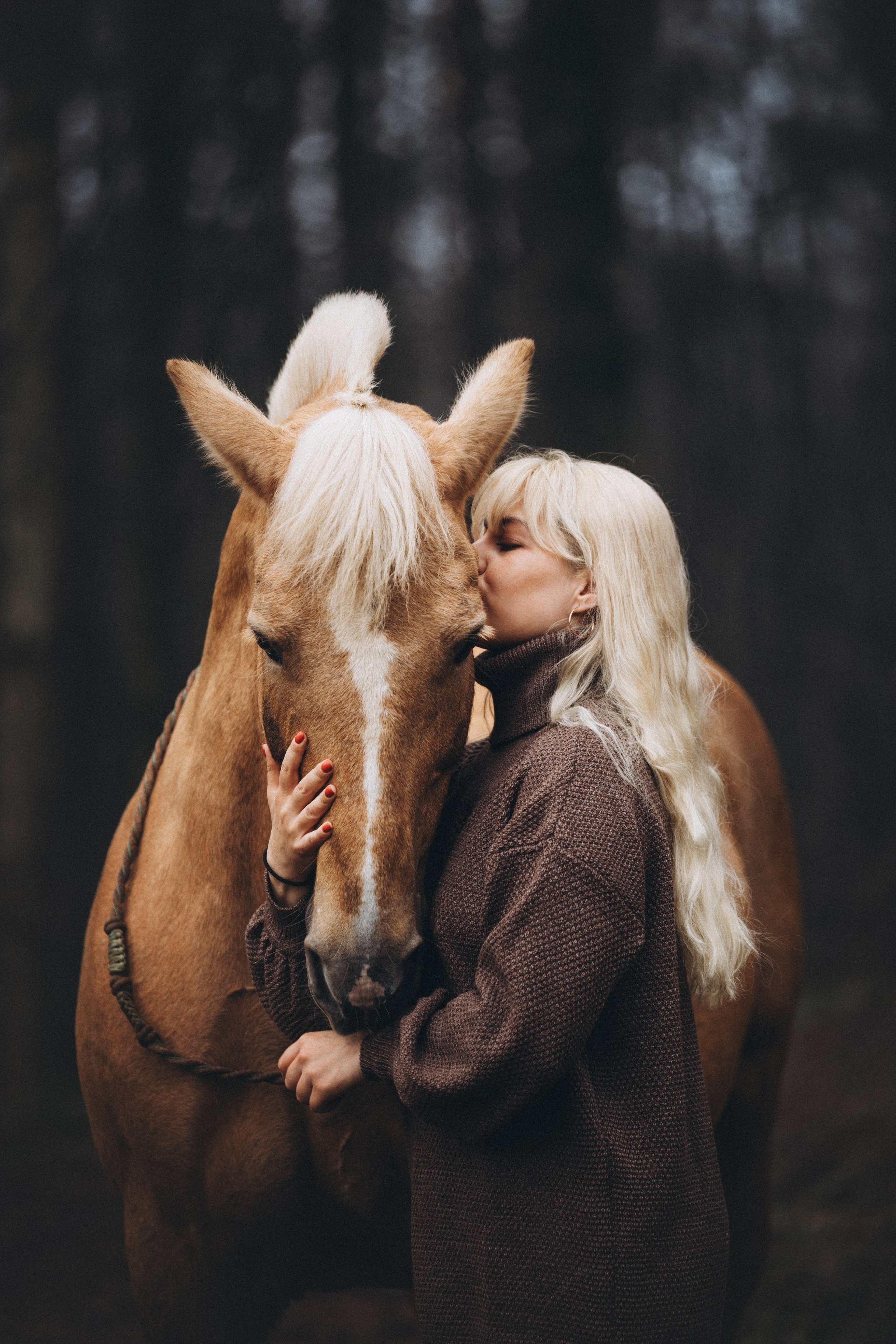 Настя и Люся. Фотограф анималист Осипчикова Мария