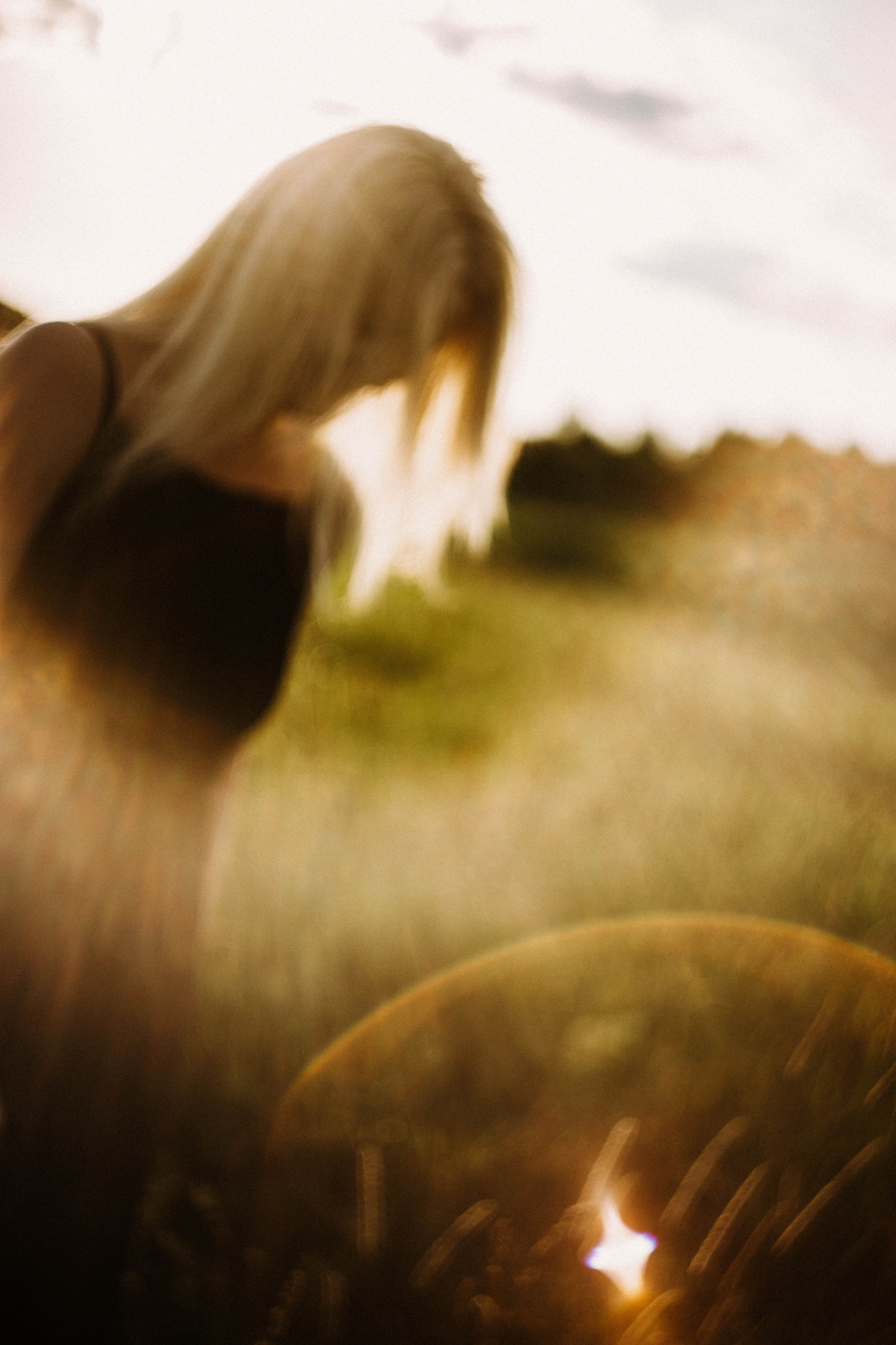 Ирина. Закат. Поле. Фотограф в Нижнем Новгороде