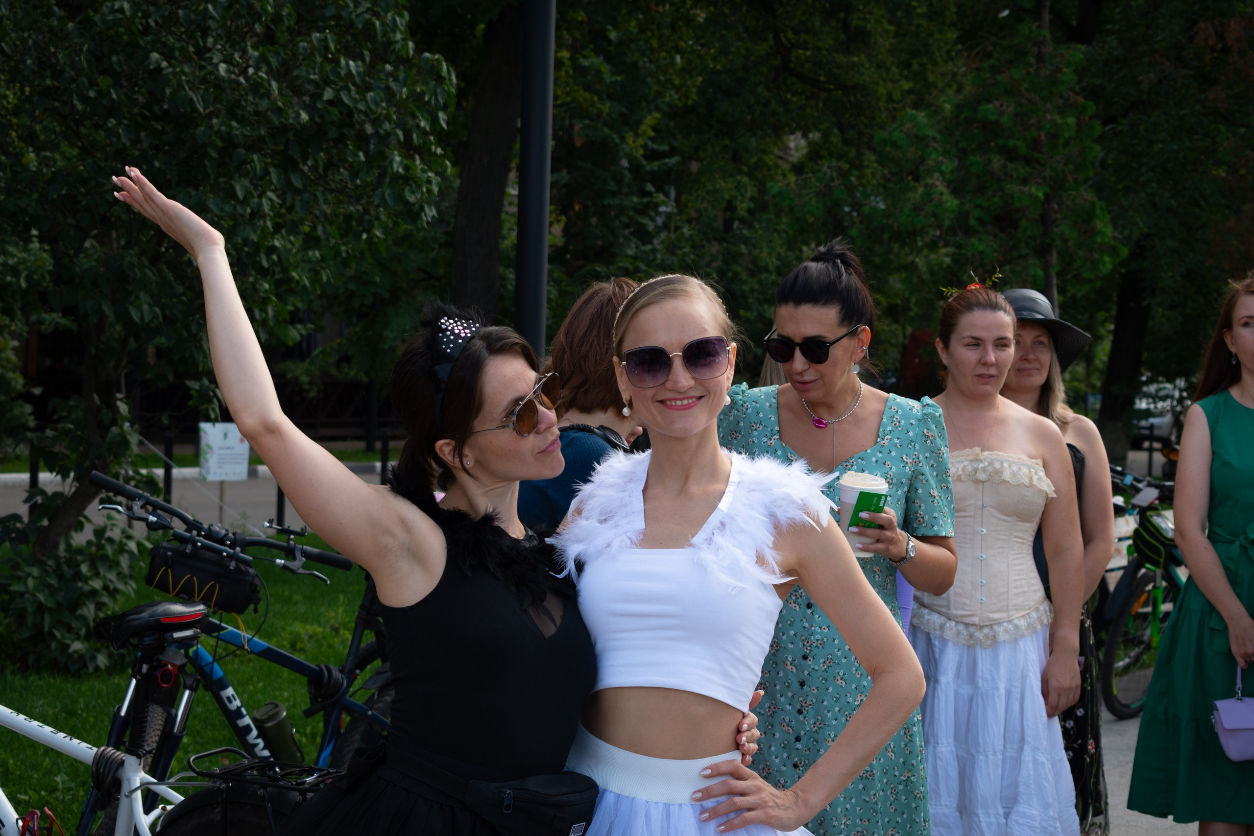 «Леди на велосипеде» — велопробег по г. Жуковскому 2025. Репортажный фотограф Сыбер Мартти