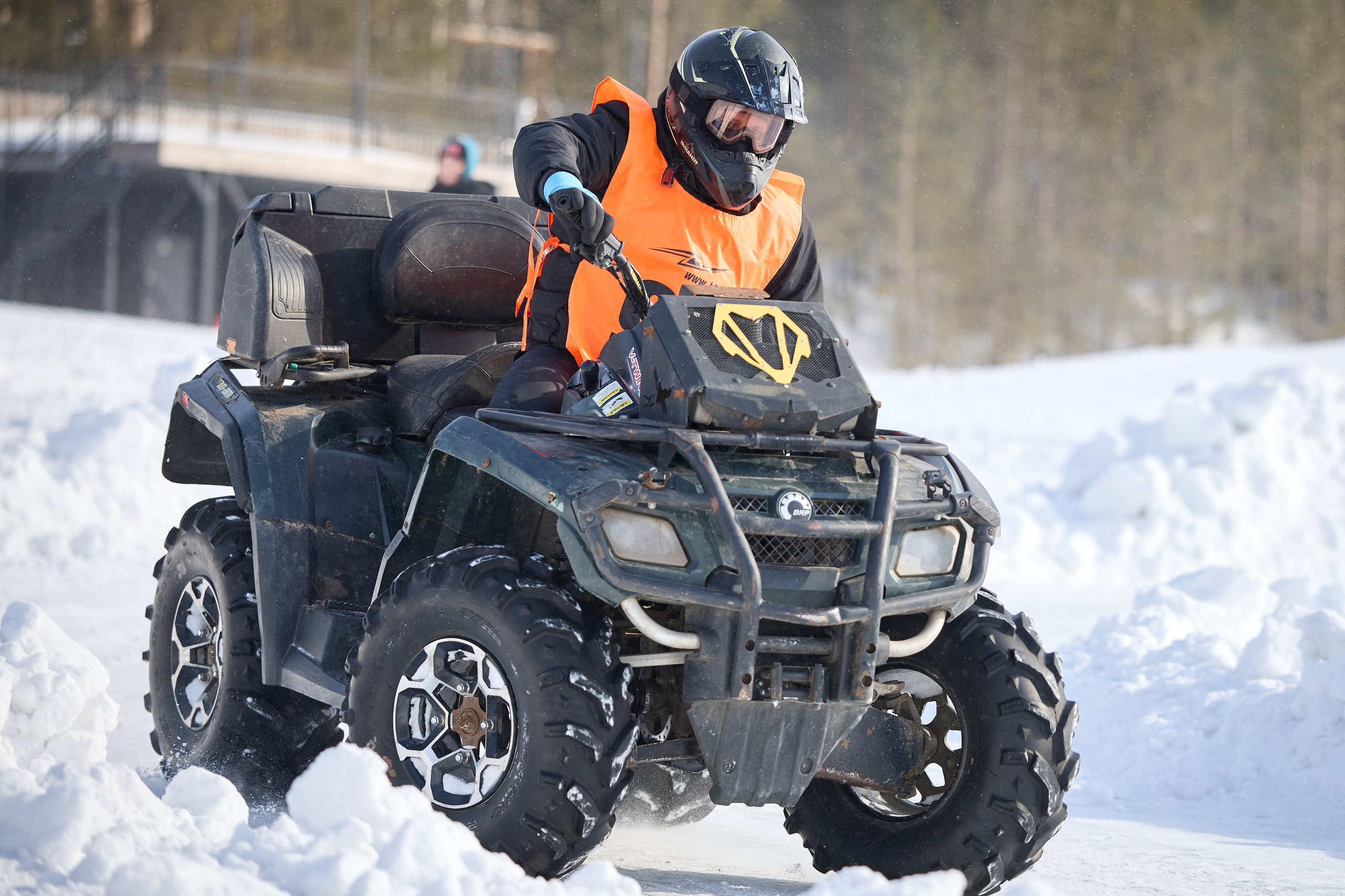 Топим Лёд — 2026. Соревнования на квадроциклах. Фотограф в Новосибирске Алена Скокова