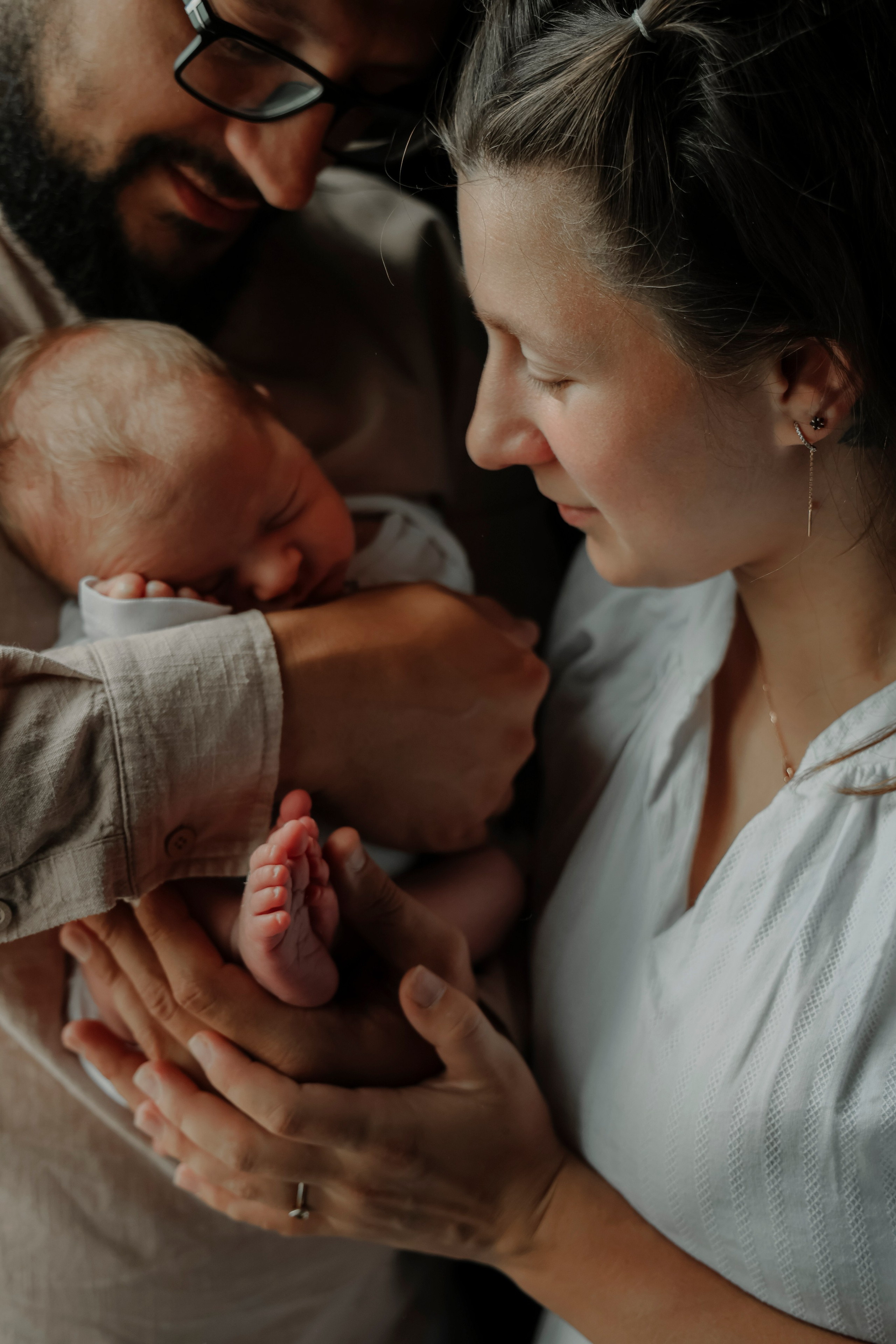 Настя Руслан София Ратмир. Фотограф новорожденных