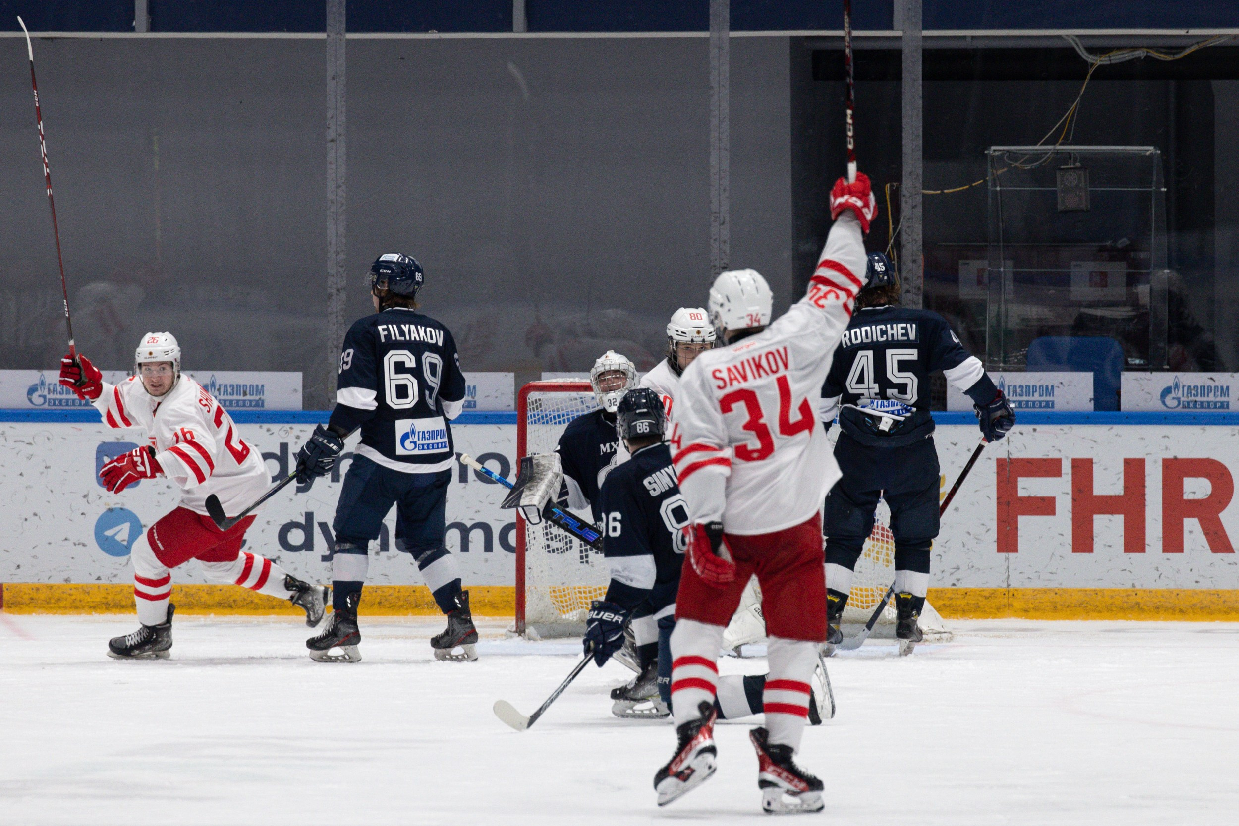 МХК Динамо — МХК Спартак. Фотограф Александр Заломаев