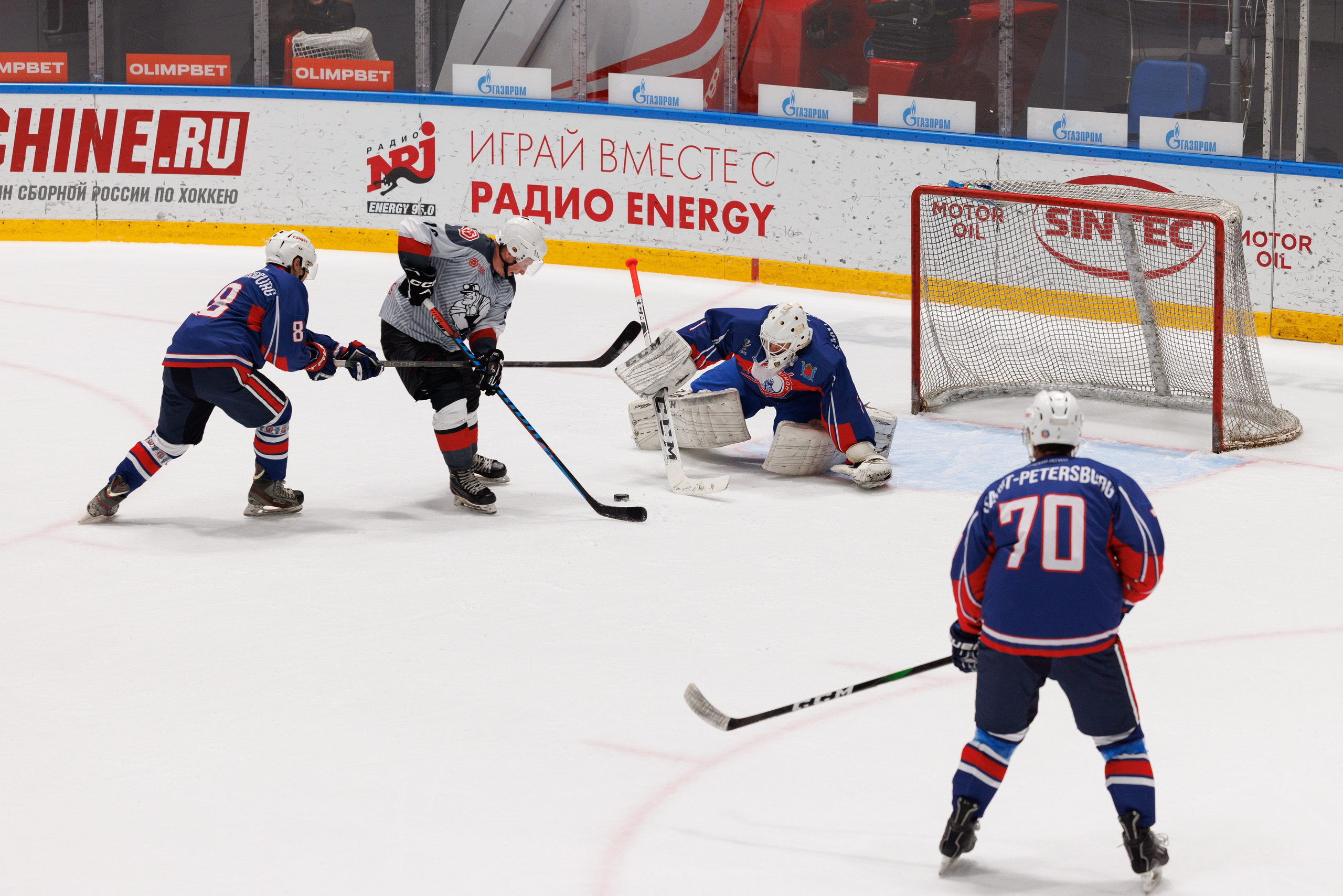 НХЛ (50+) Невский легион — Канекс 6-1. Фотограф Александр Заломаев