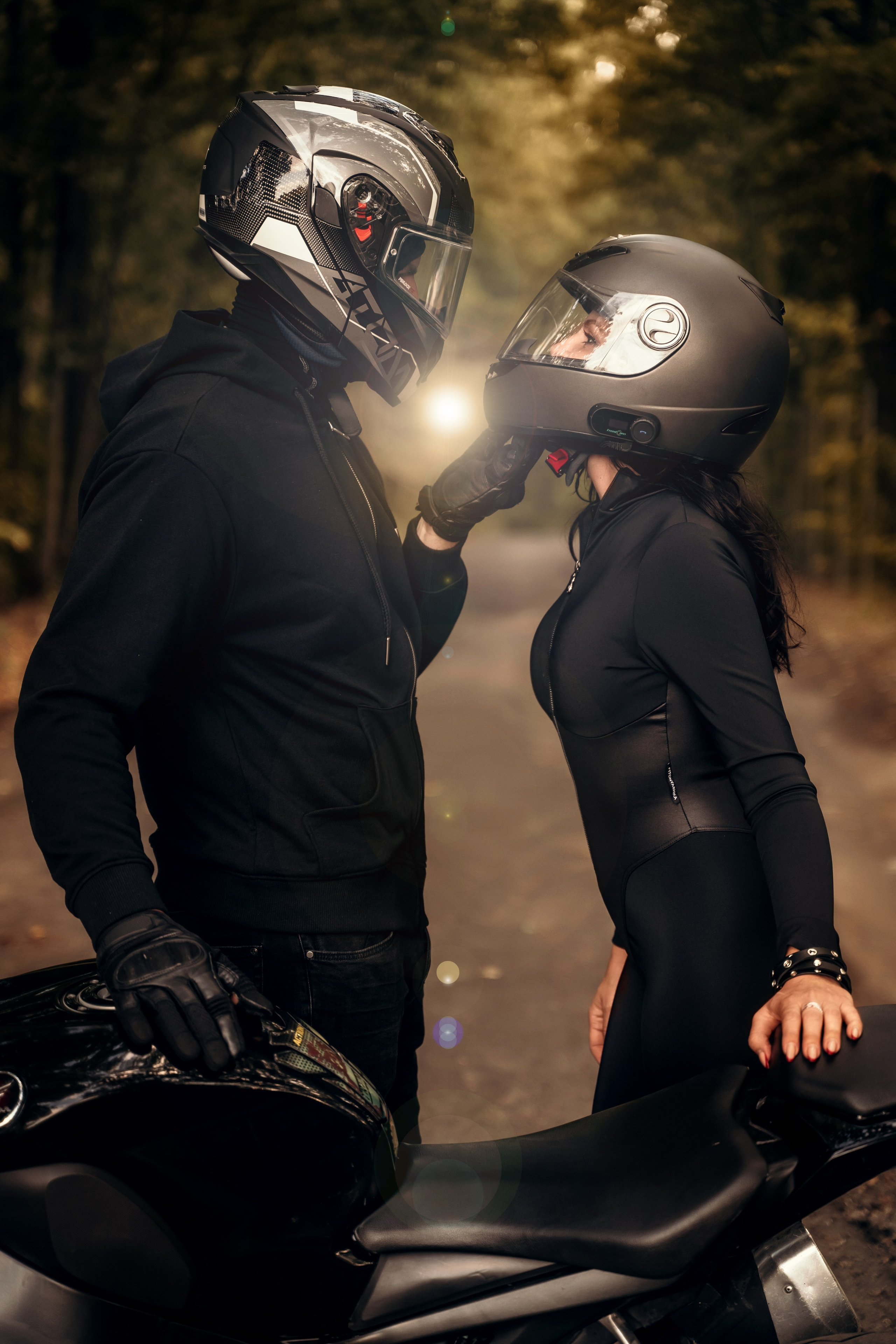 Марина, Фотосессия с байком. Семейный фотограф в Белгороде Амелина Алина