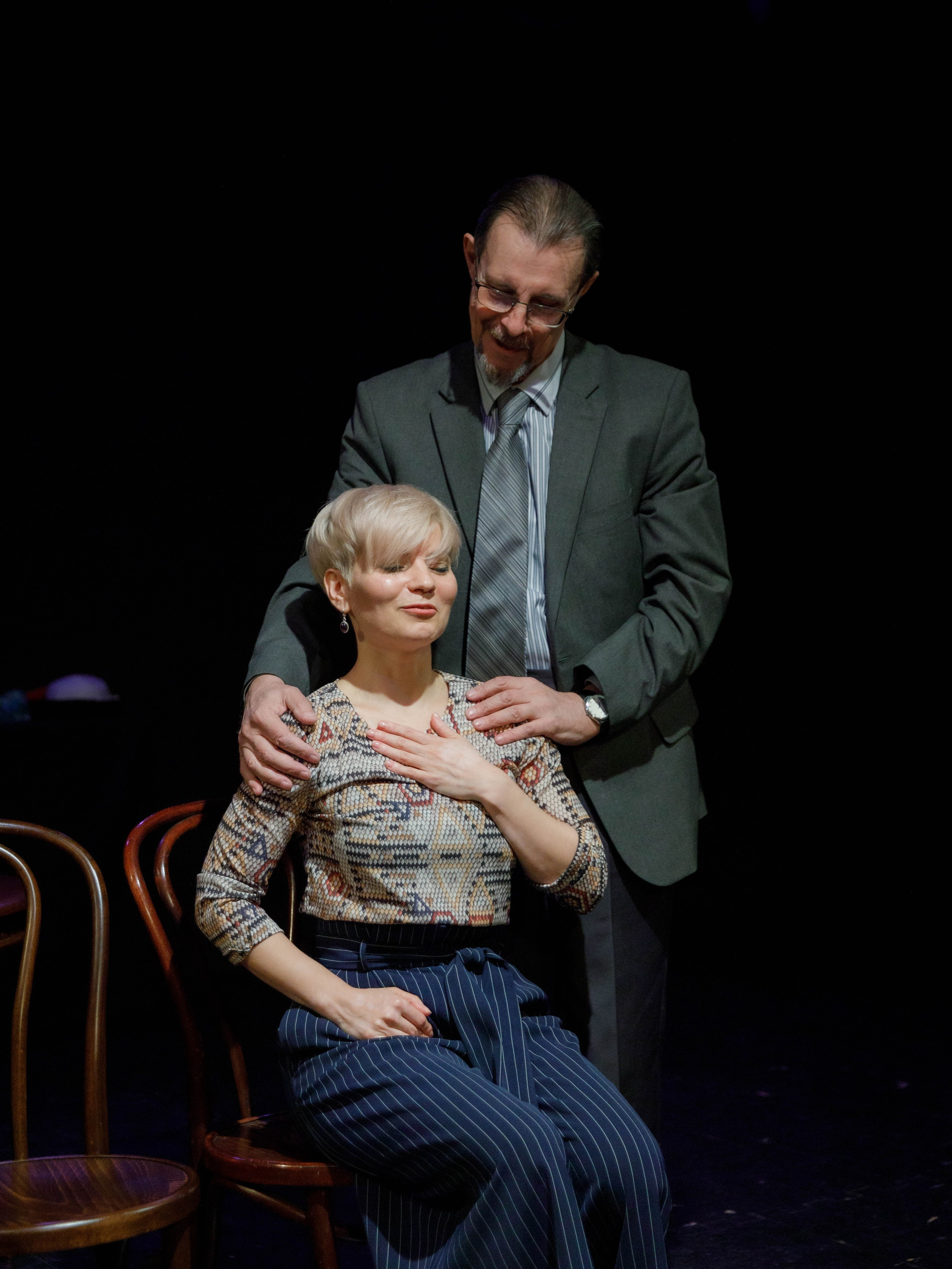 Спектакль «Старомодная комедия». Репортажный фотограф в Новосибирске Алена Помазунова