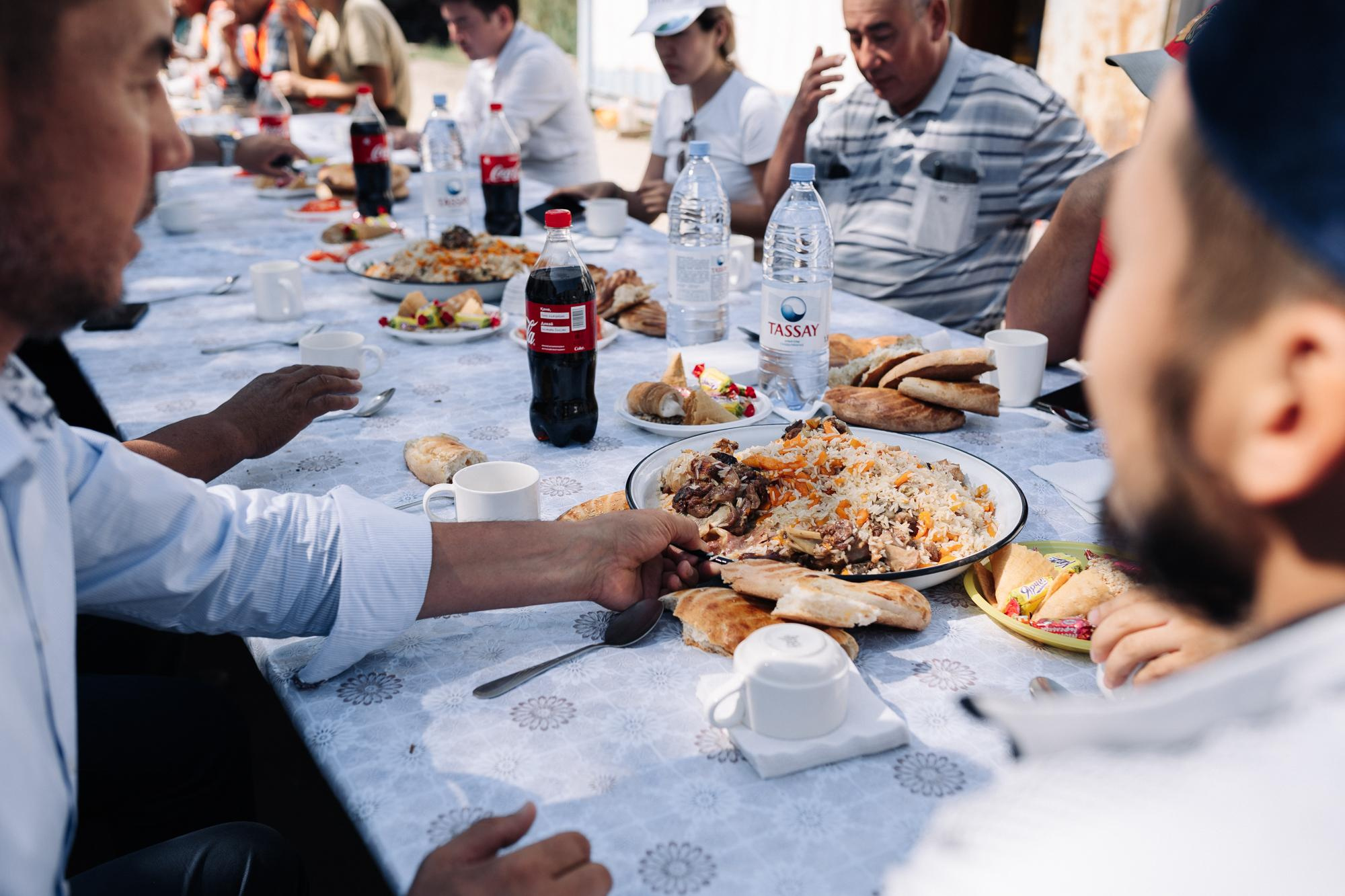 Фотоотчет: строительство жилого комплекса «Шахристан»