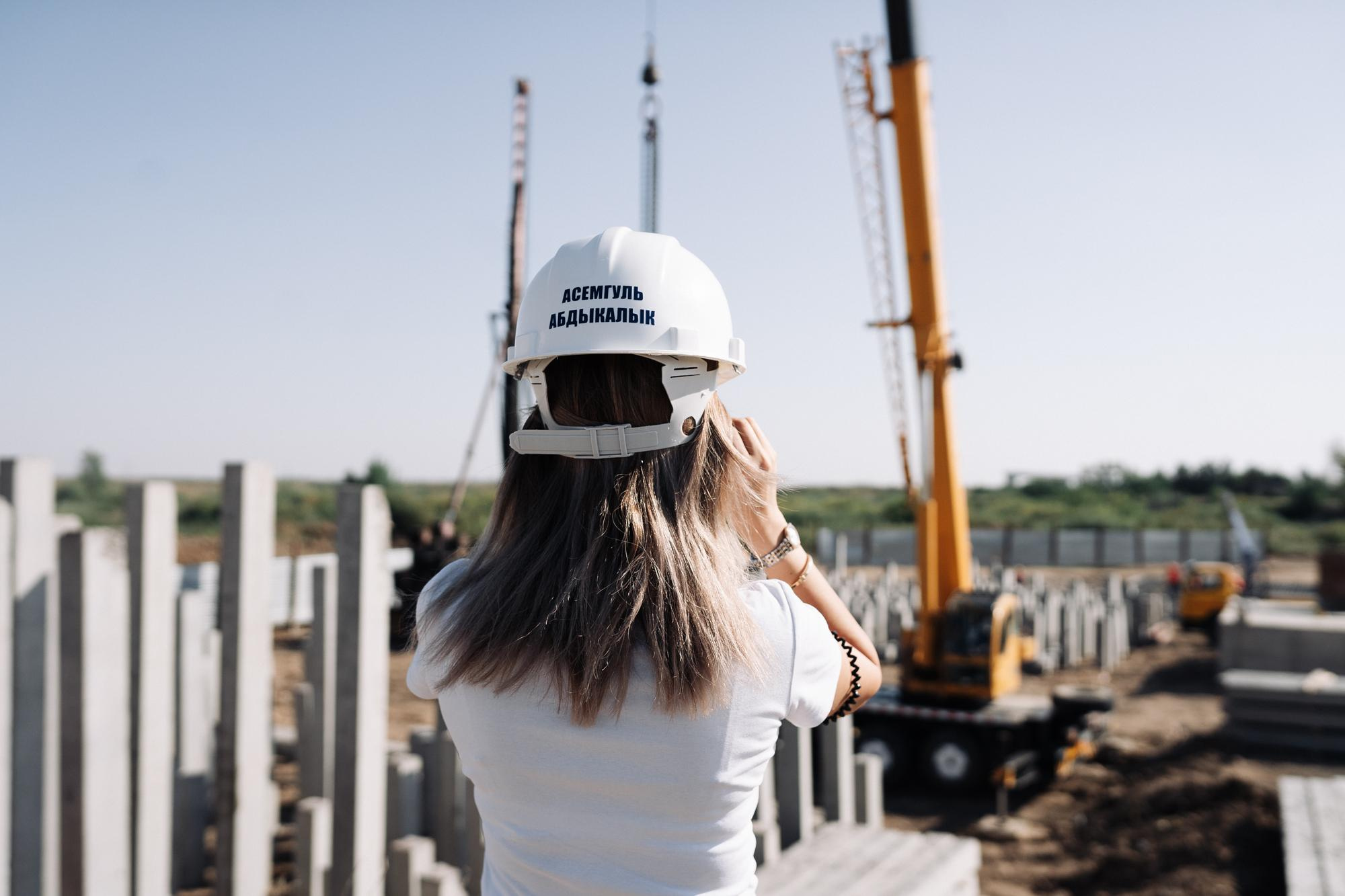 Фотоотчет: строительство жилого комплекса «Шахристан»