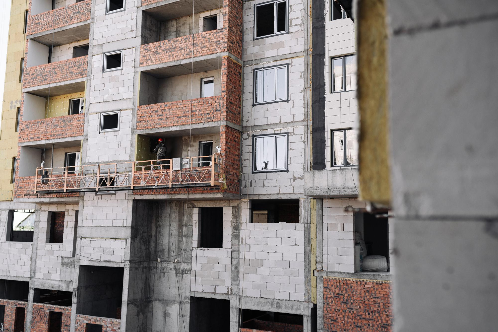 Фотоотчет: строительство жилого комплекса «Шахристан»