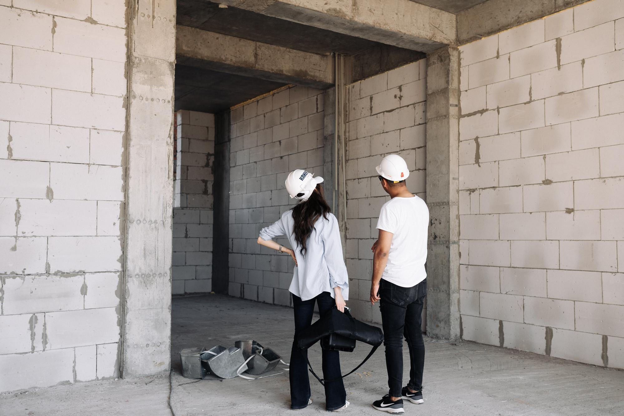 Фотоотчет: строительство жилого комплекса «Шахристан»