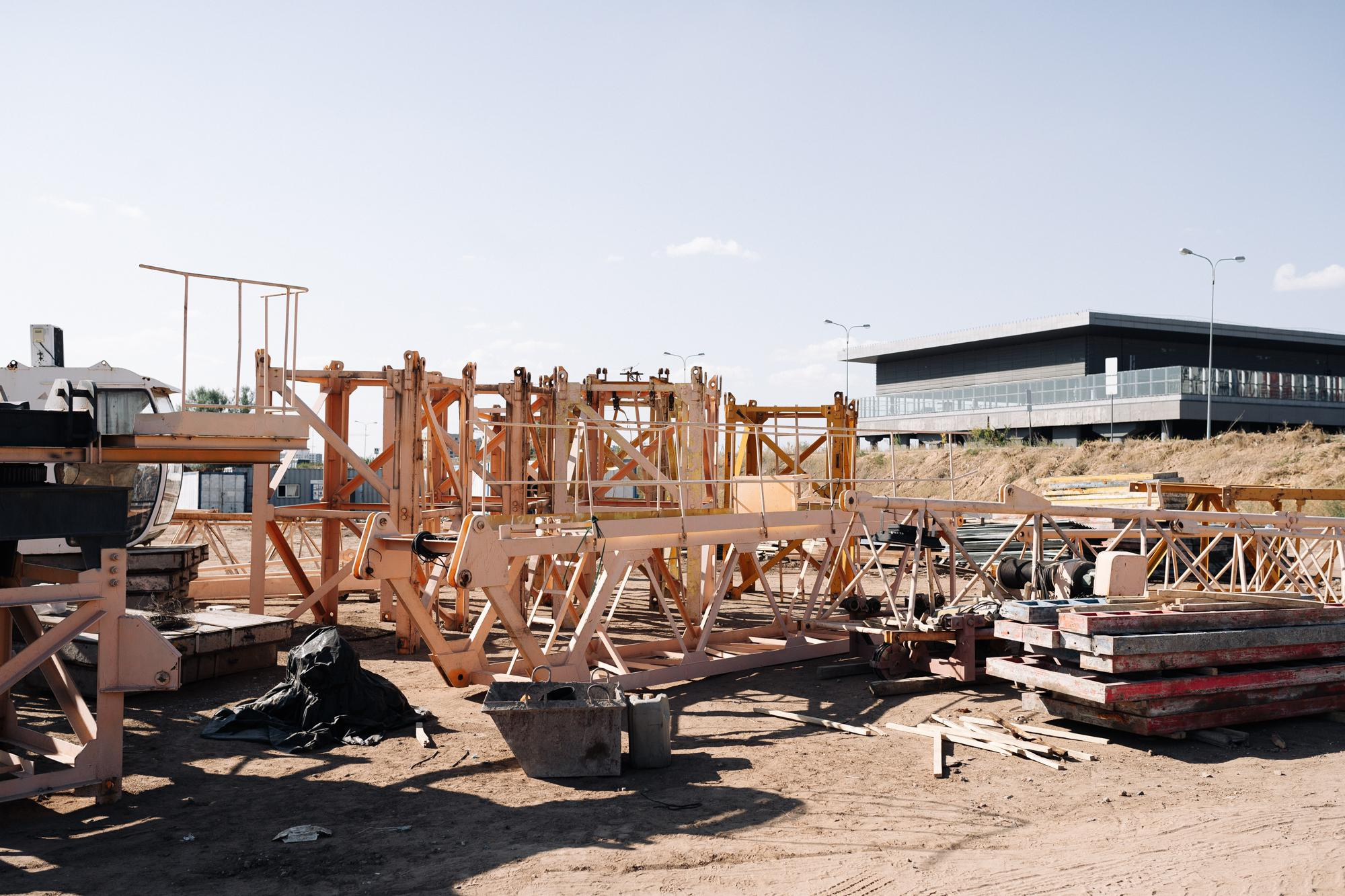 Фотоотчет: строительство жилого комплекса «Шахристан»