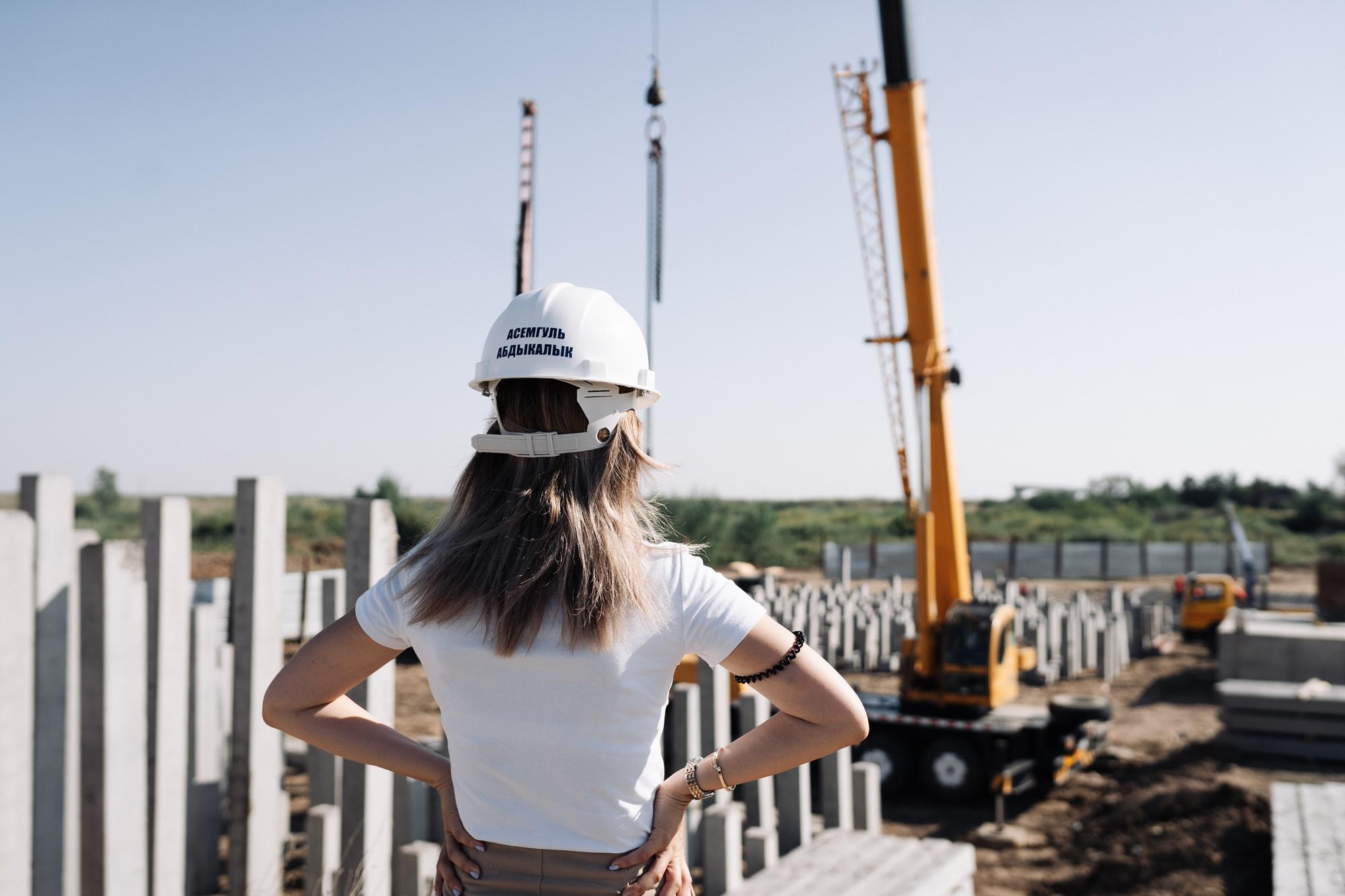 Фотоотчет: строительство жилого комплекса «Шахристан»