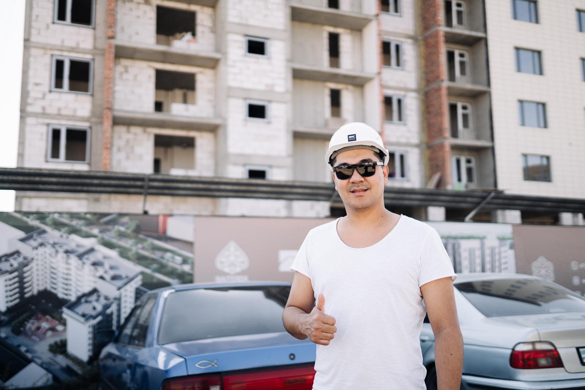 Фотоотчет: строительство жилого комплекса «Шахристан»