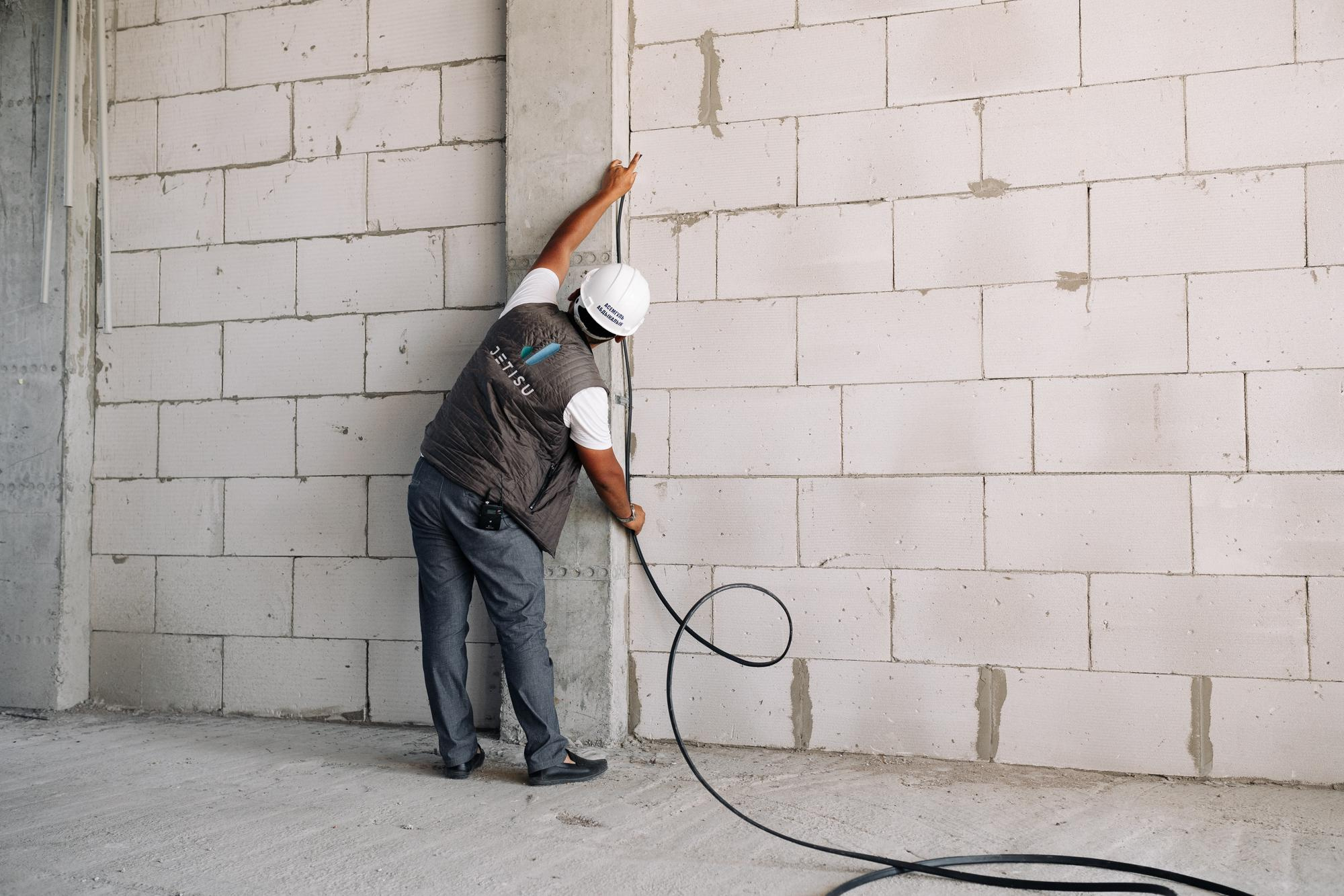 Фотоотчет: строительство жилого комплекса «Шахристан»