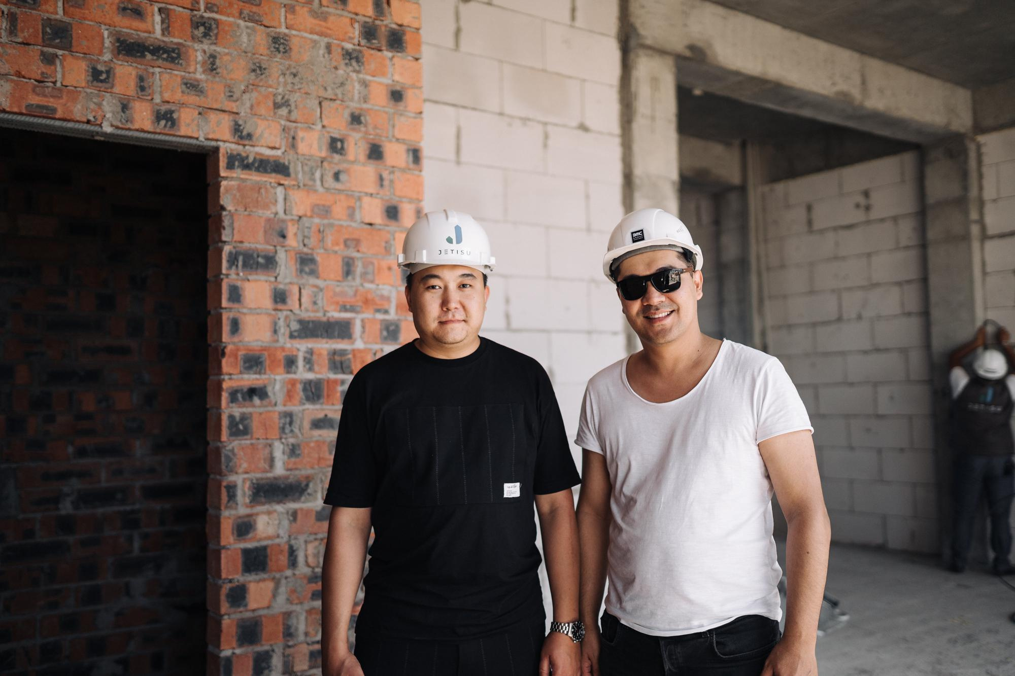 Фотоотчет: строительство жилого комплекса «Шахристан»