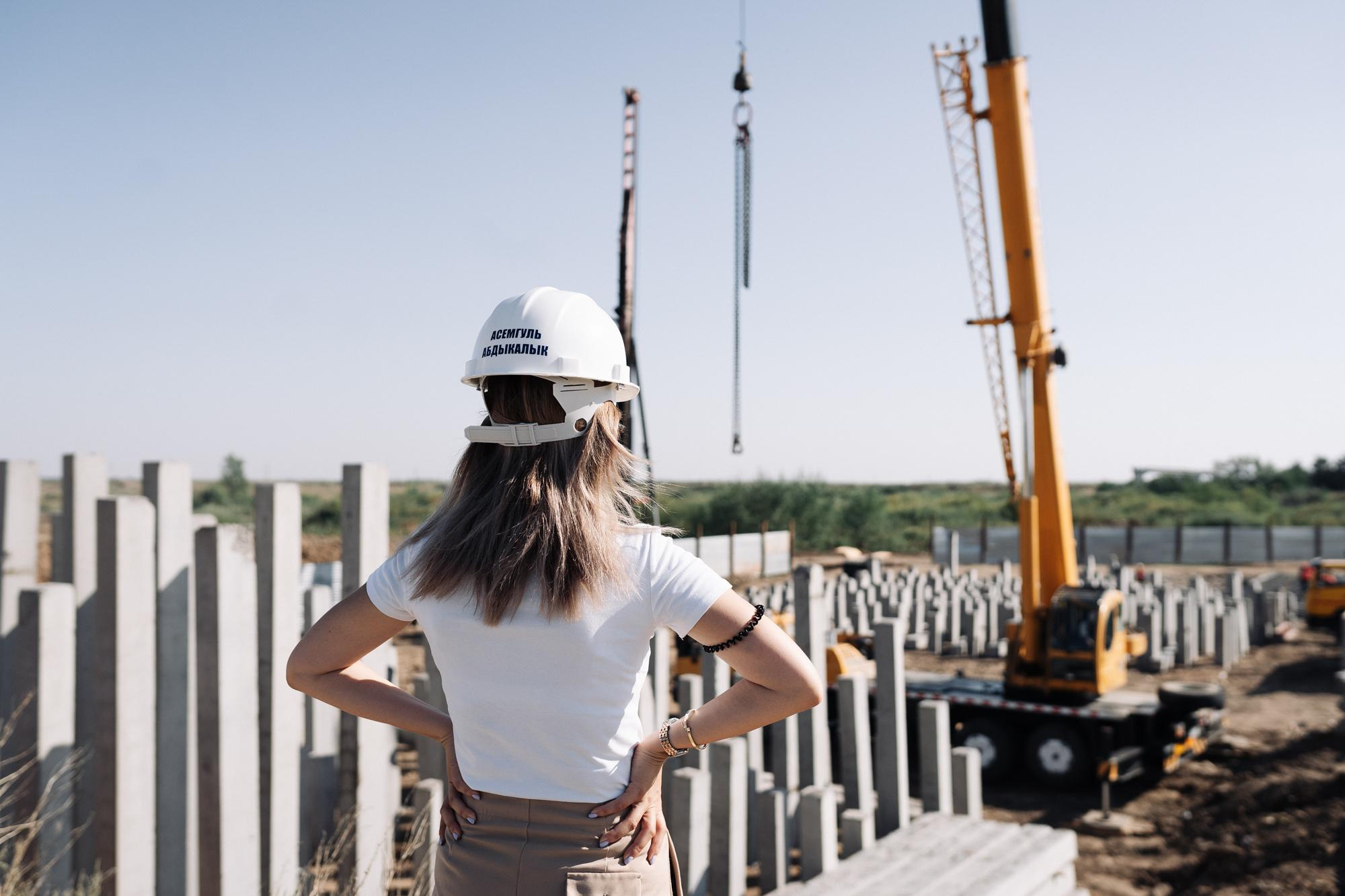 Фотоотчет: строительство жилого комплекса «Шахристан»