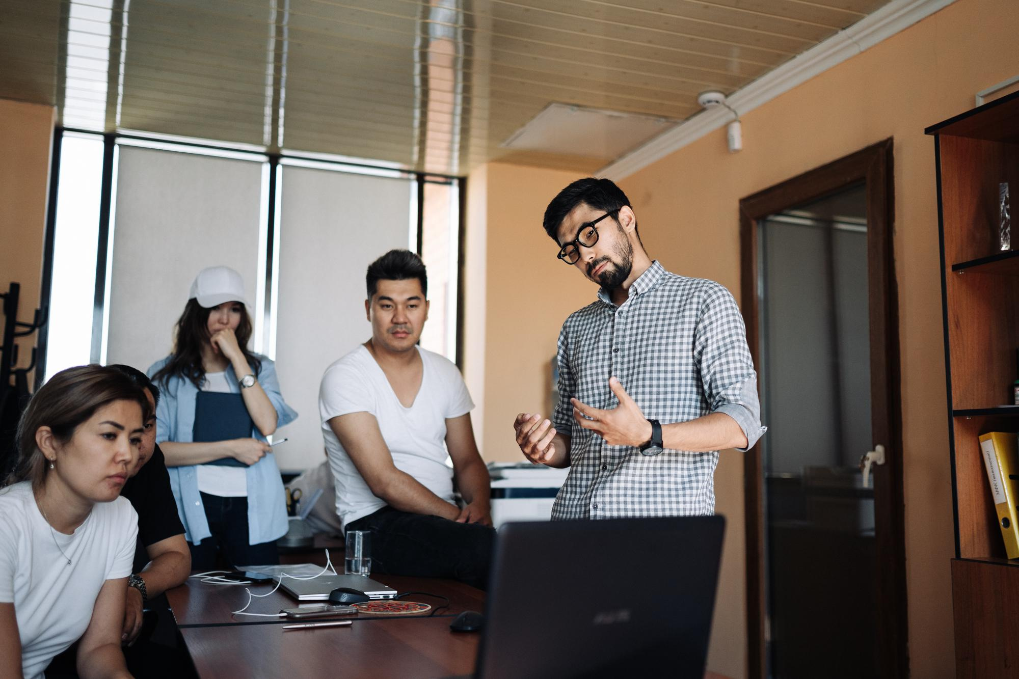 Фотоотчет: строительство жилого комплекса «Шахристан»