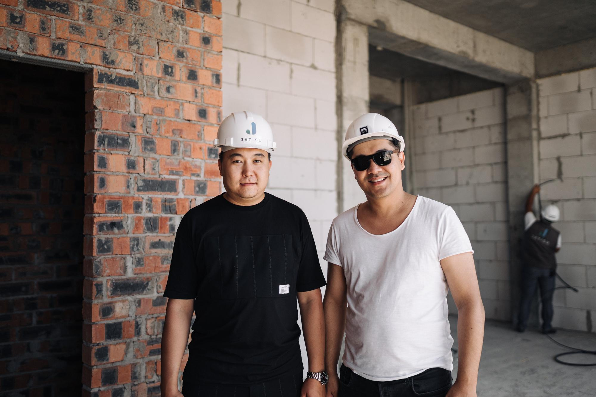 Фотоотчет: строительство жилого комплекса «Шахристан»