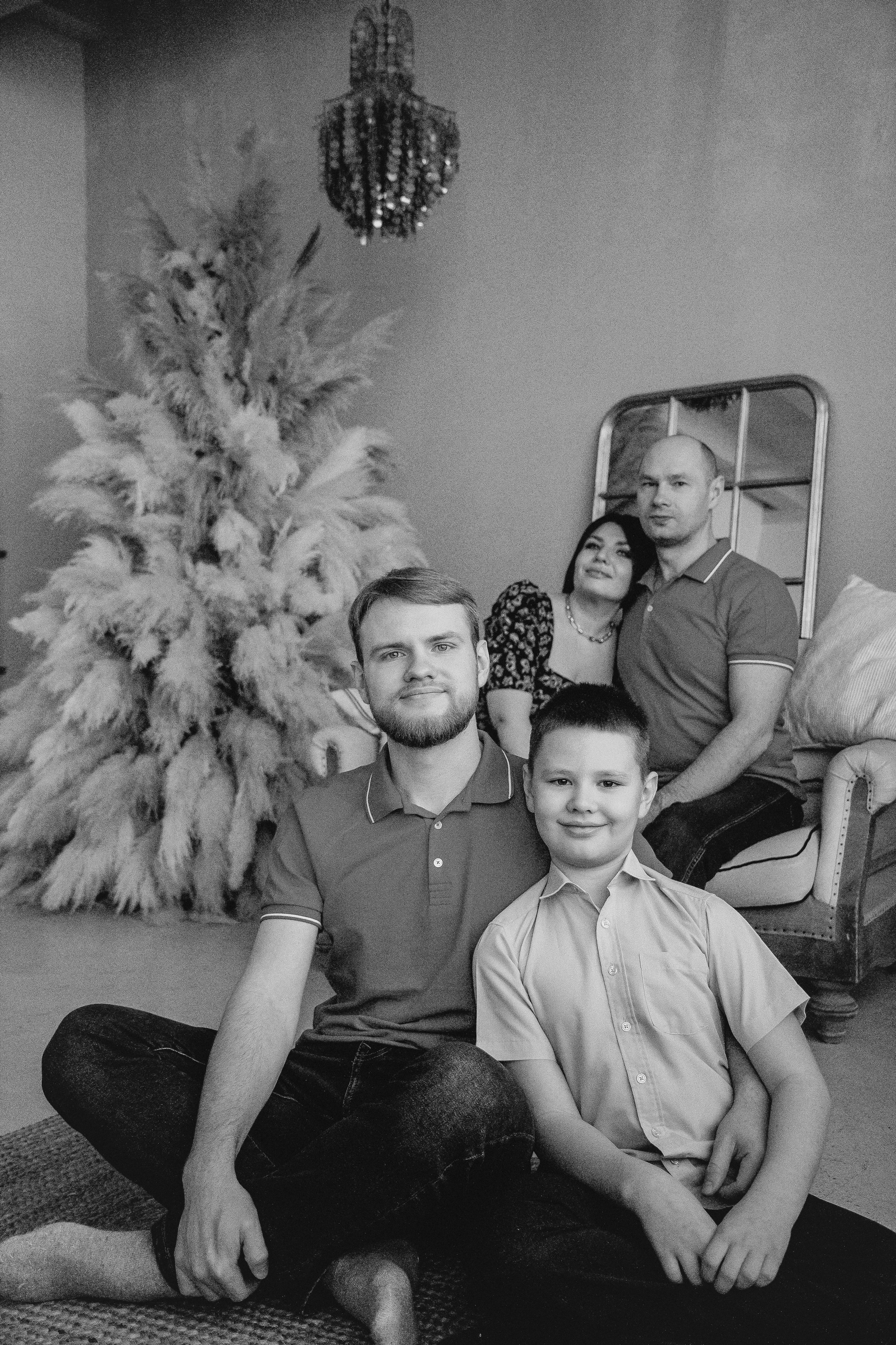 Семейная съемка в фотостудии Томск. Семейный фотограф в Томске Максимова Екатерина