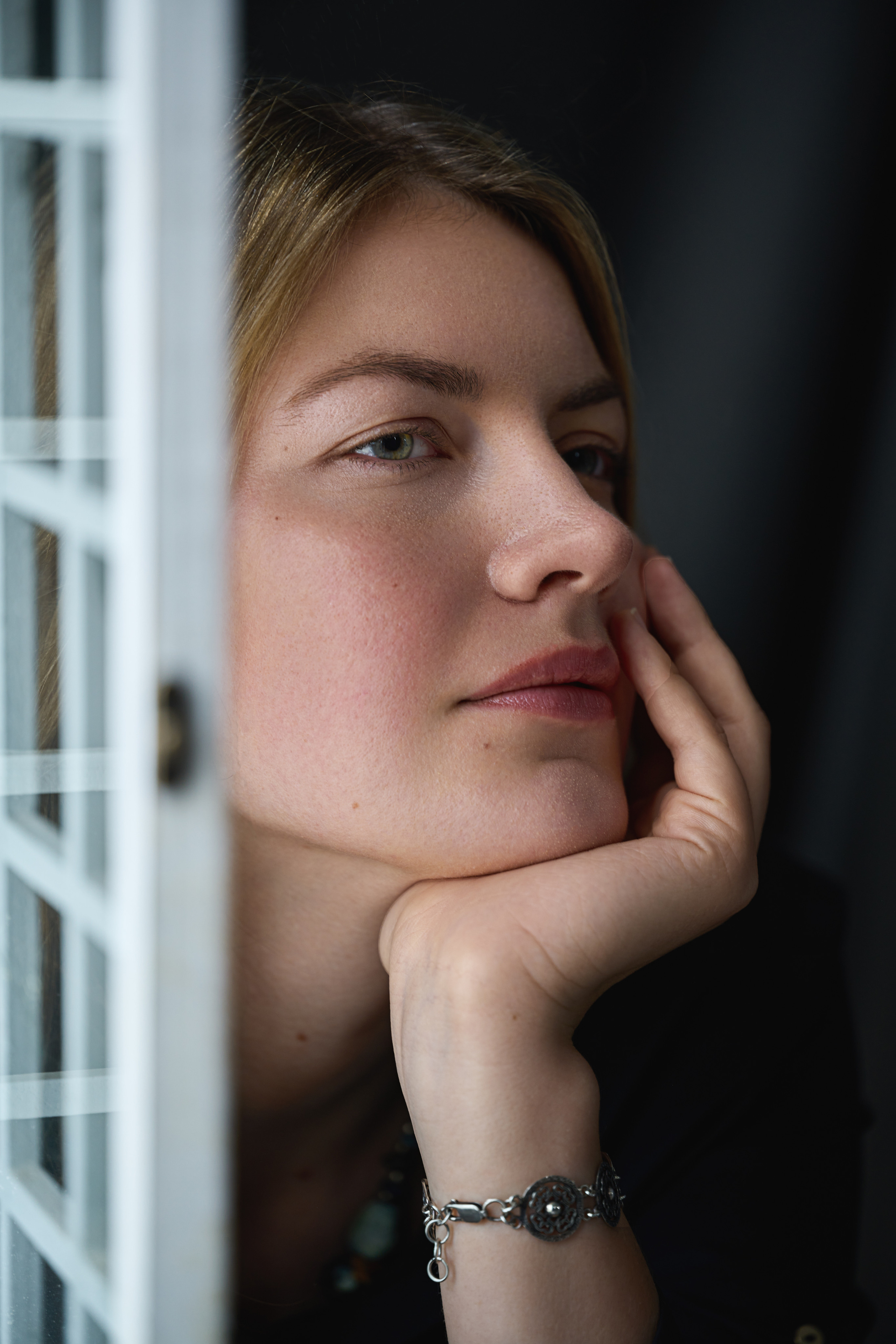 Студийная фотосессия девушки