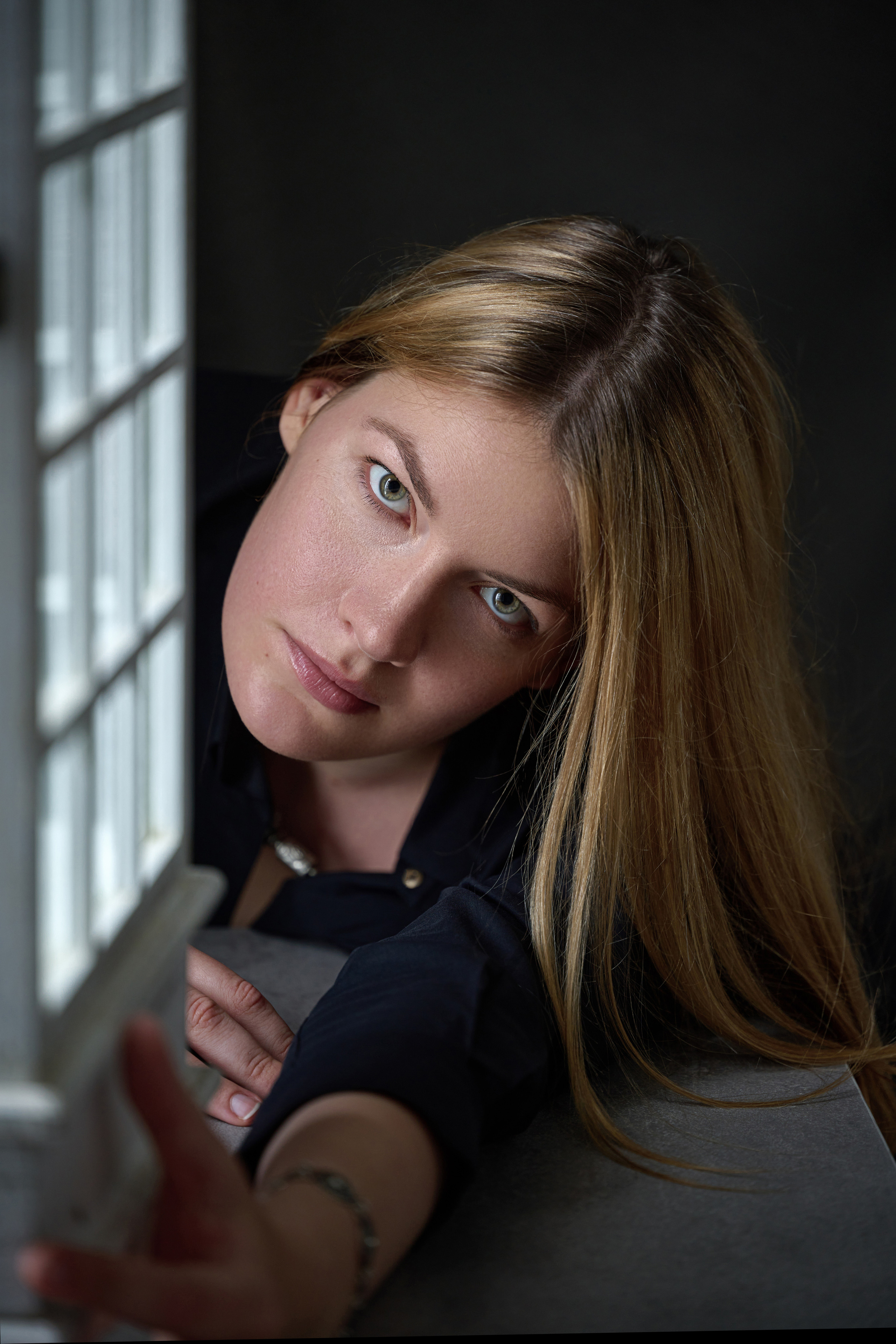 Студийная фотосессия девушки