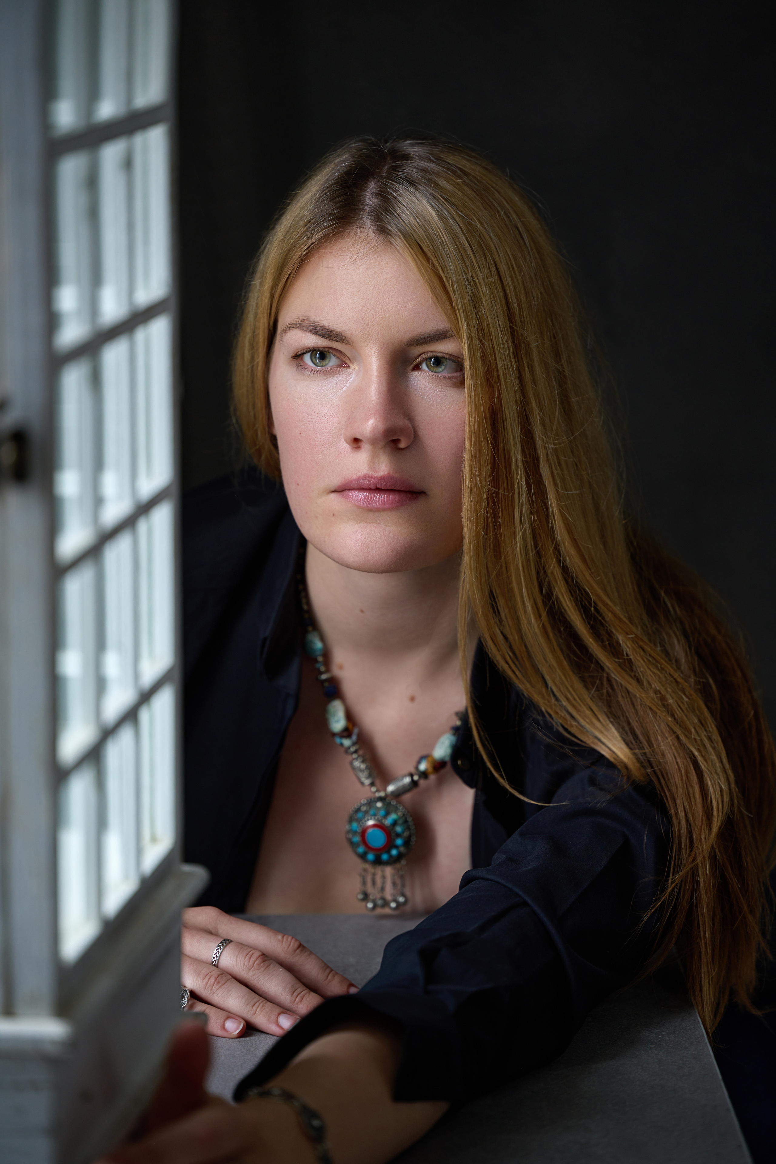 Студийная фотосессия девушки