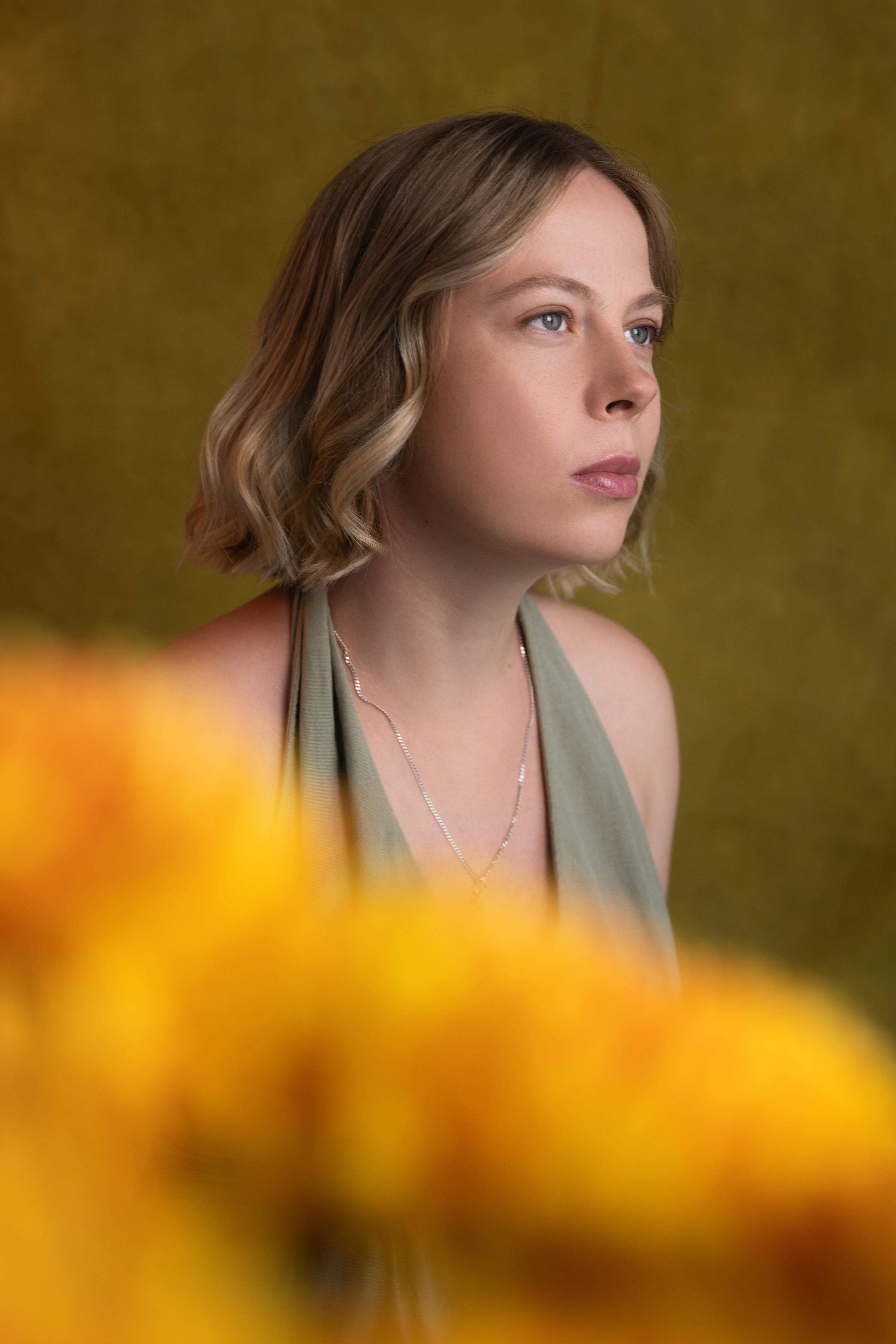 Студийная съёмка беременной девушки