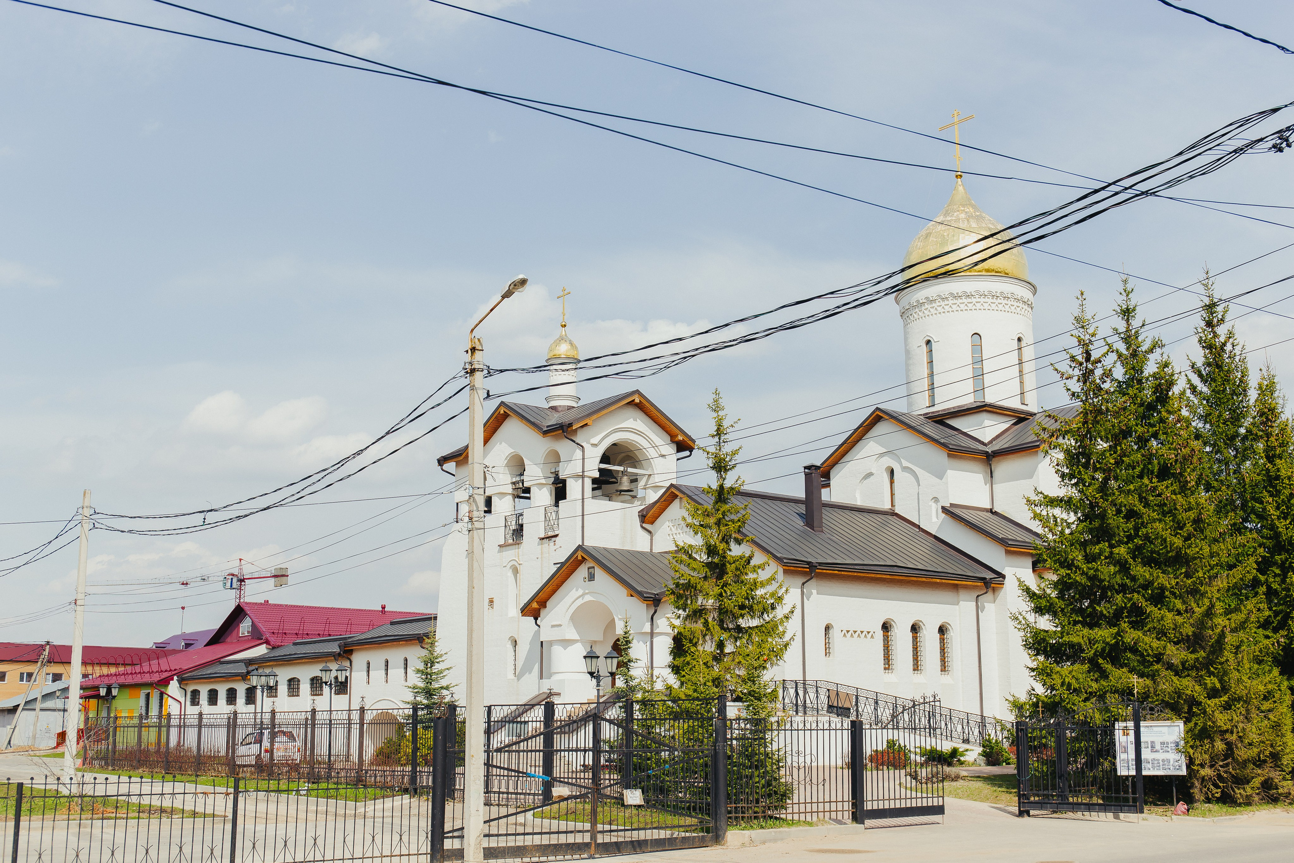 Крещение Михаила. Церковь Явления Пресвятой Богородицы. Фотограф новорожденных и детский в Сергиевом Посаде Кругликова Юлия