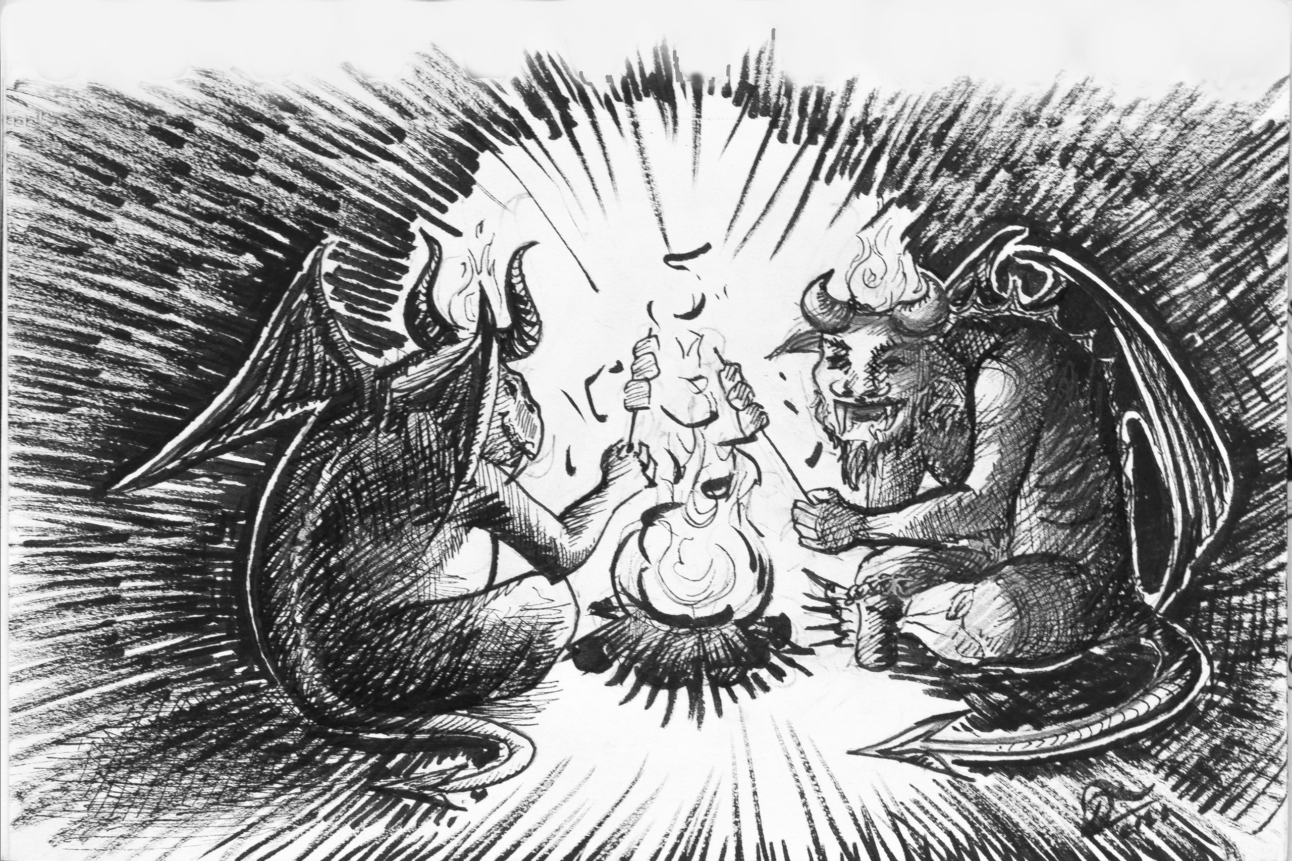 Графика. Художница Маргарита Гусак