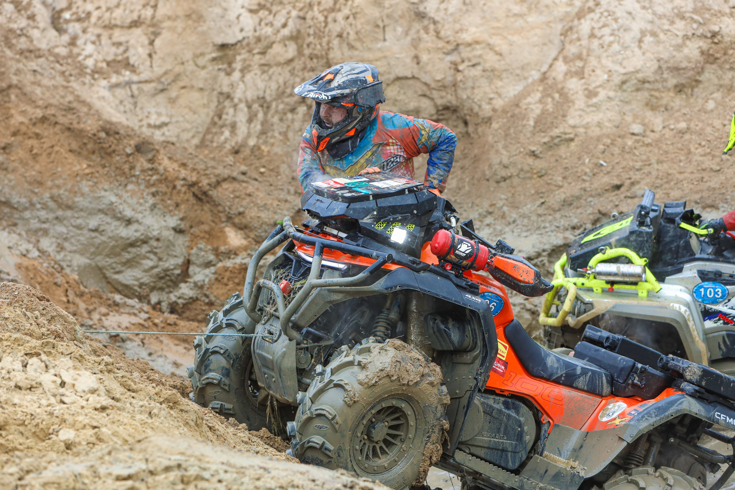 Гонки на квадроциклах Грязевое кольцо. Спортивный фотограф в Самаре
