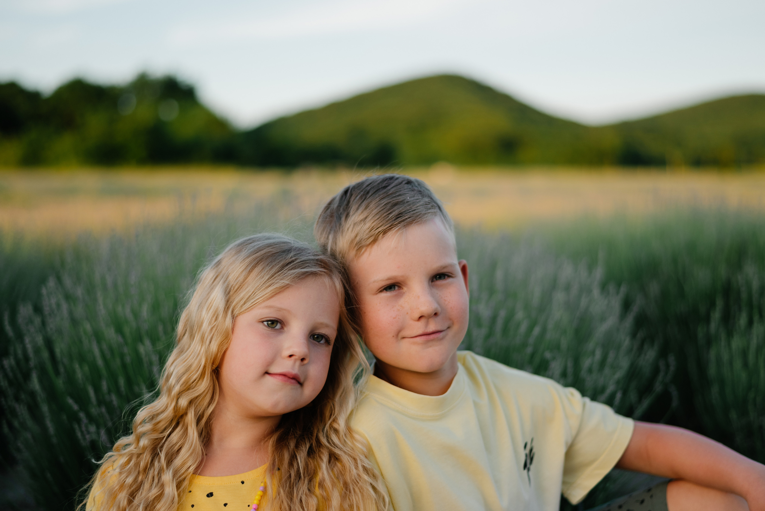 Большая семья в лаванде. Фотограф Нижневартовск. Фотограф в Нижневартовске Анна Стрельцова