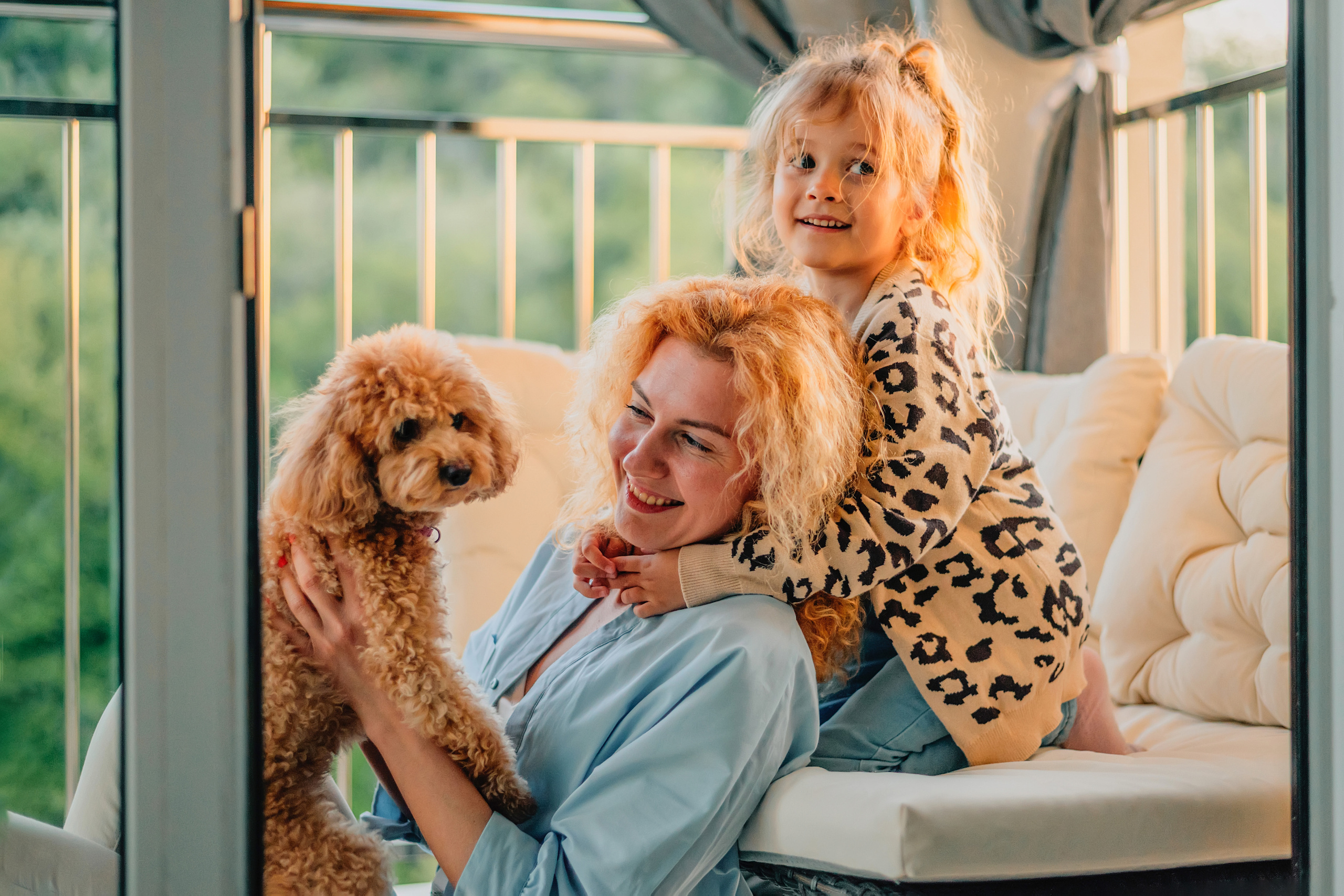 Семейная съемка дома с животными. Фотограф Нижневартовск. Фотограф в Нижневартовске Анна Стрельцова