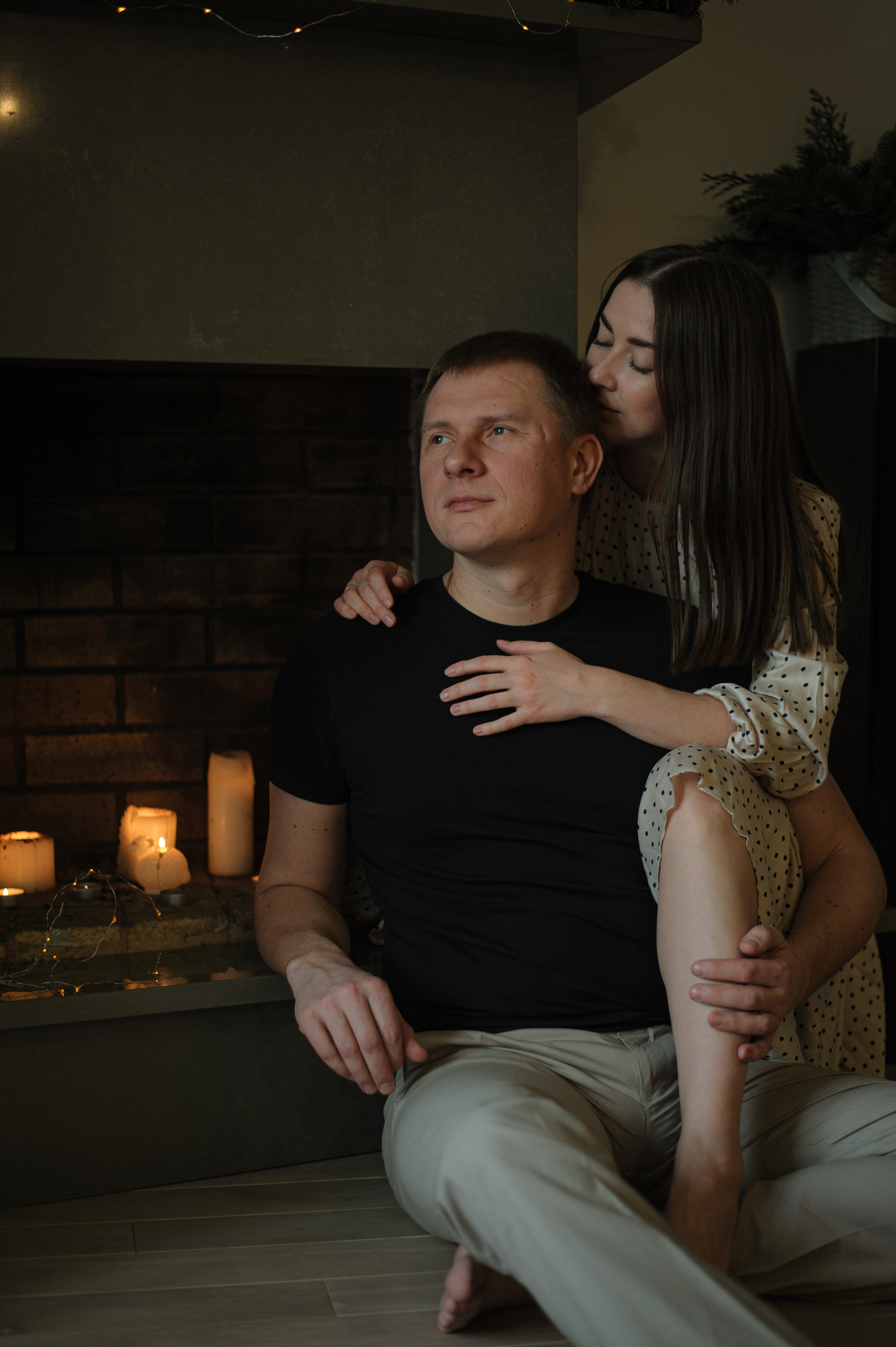 Домашняя новогодняя фотосессия семьи. Фотограф Нижневартовск. Фотограф в Нижневартовске Анна Стрельцова