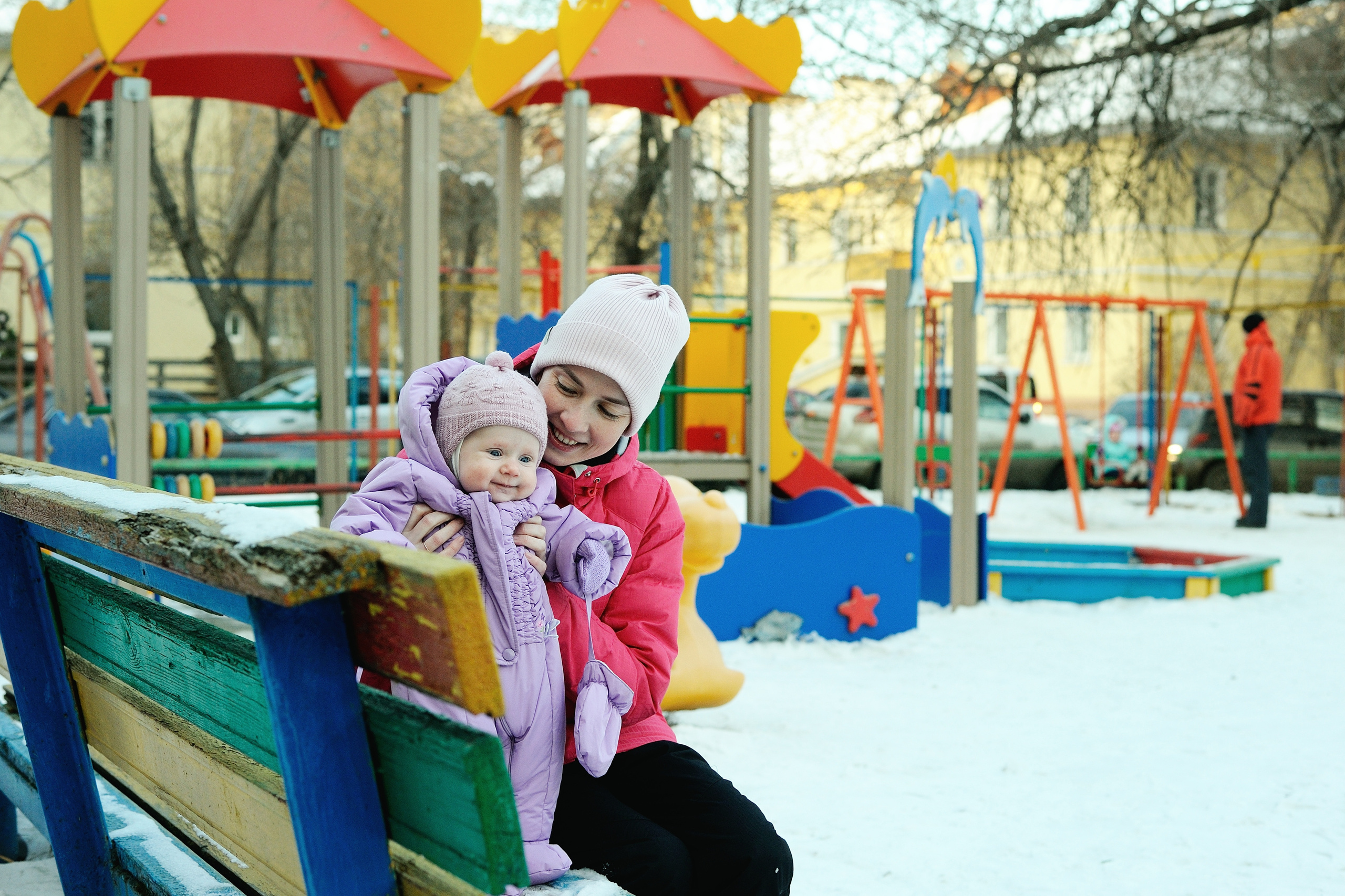 Фотосессия первой прогулки малыша. Фотограф Нижневартовск. Фотограф в Нижневартовске Анна Стрельцова