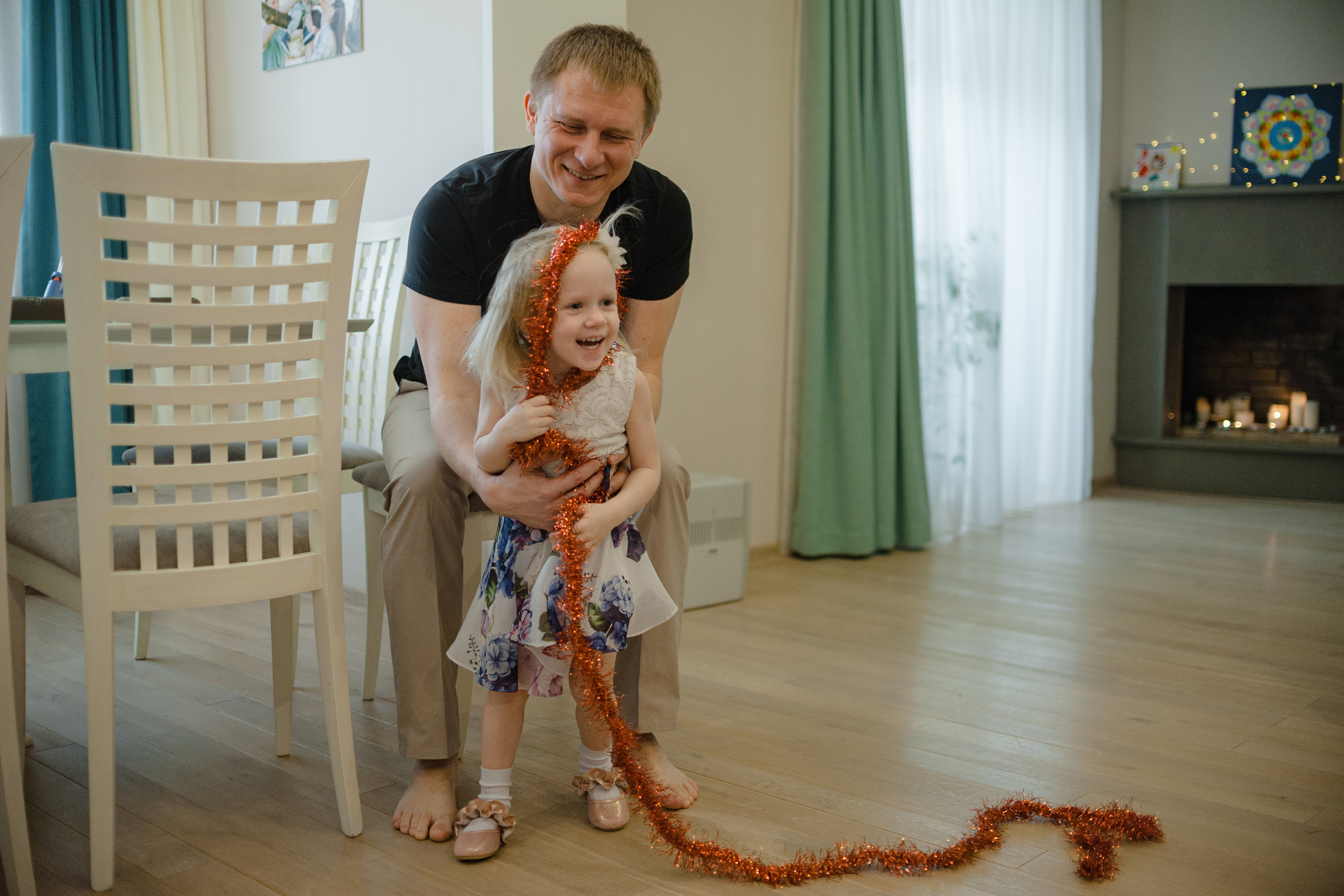 Домашняя новогодняя фотосессия семьи. Фотограф Нижневартовск. Фотограф в Нижневартовске Анна Стрельцова