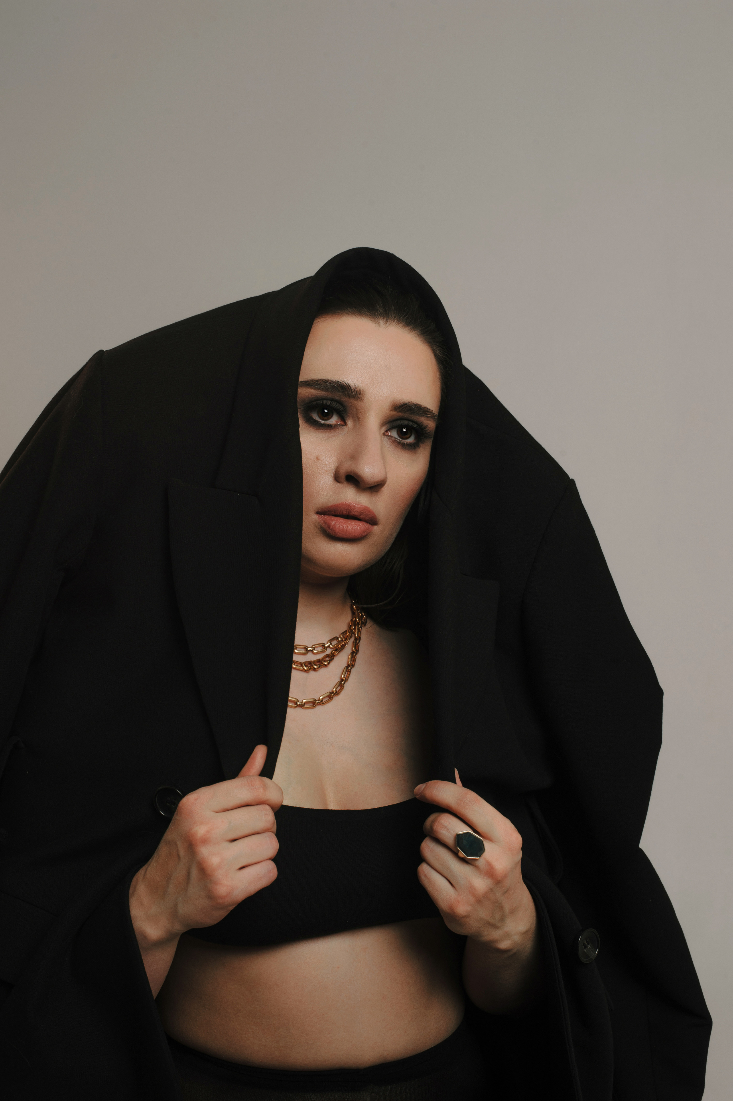 Студийная портретная фотосессия девушки. Фотограф Нижневартовск. Фотограф в Нижневартовске Анна Стрельцова