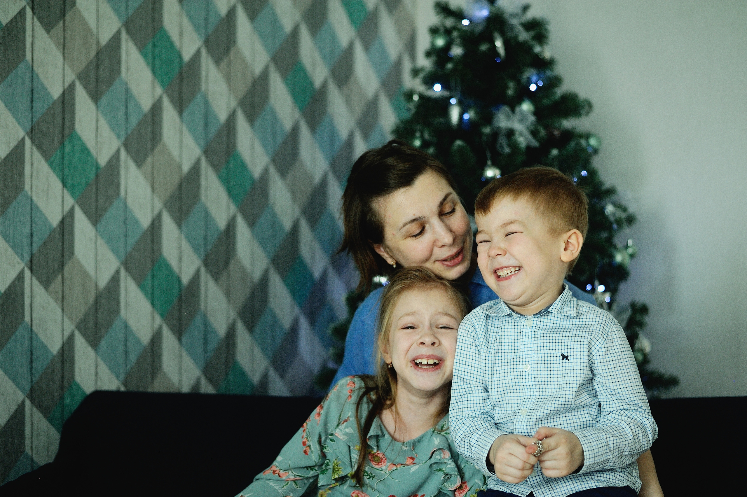 Семейная новогодняя фотосессия. Фотограф Нижневартовск. Фотограф в Нижневартовске Анна Стрельцова