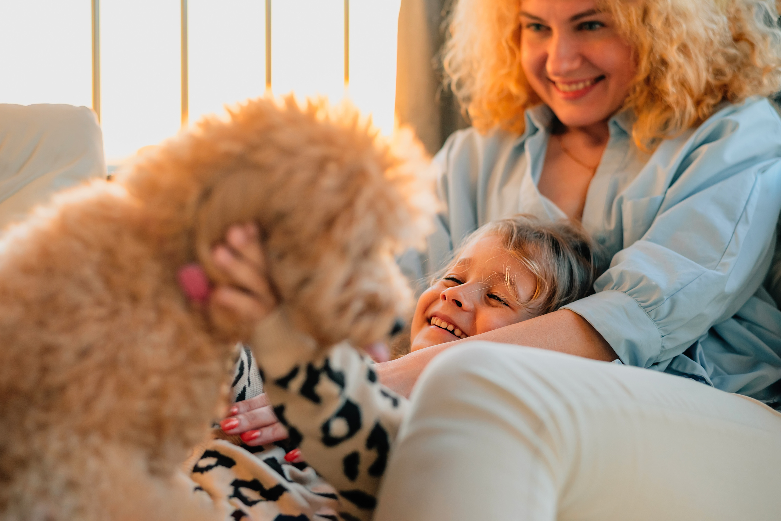 Семейная съемка дома с животными. Фотограф Нижневартовск. Фотограф в Нижневартовске Анна Стрельцова