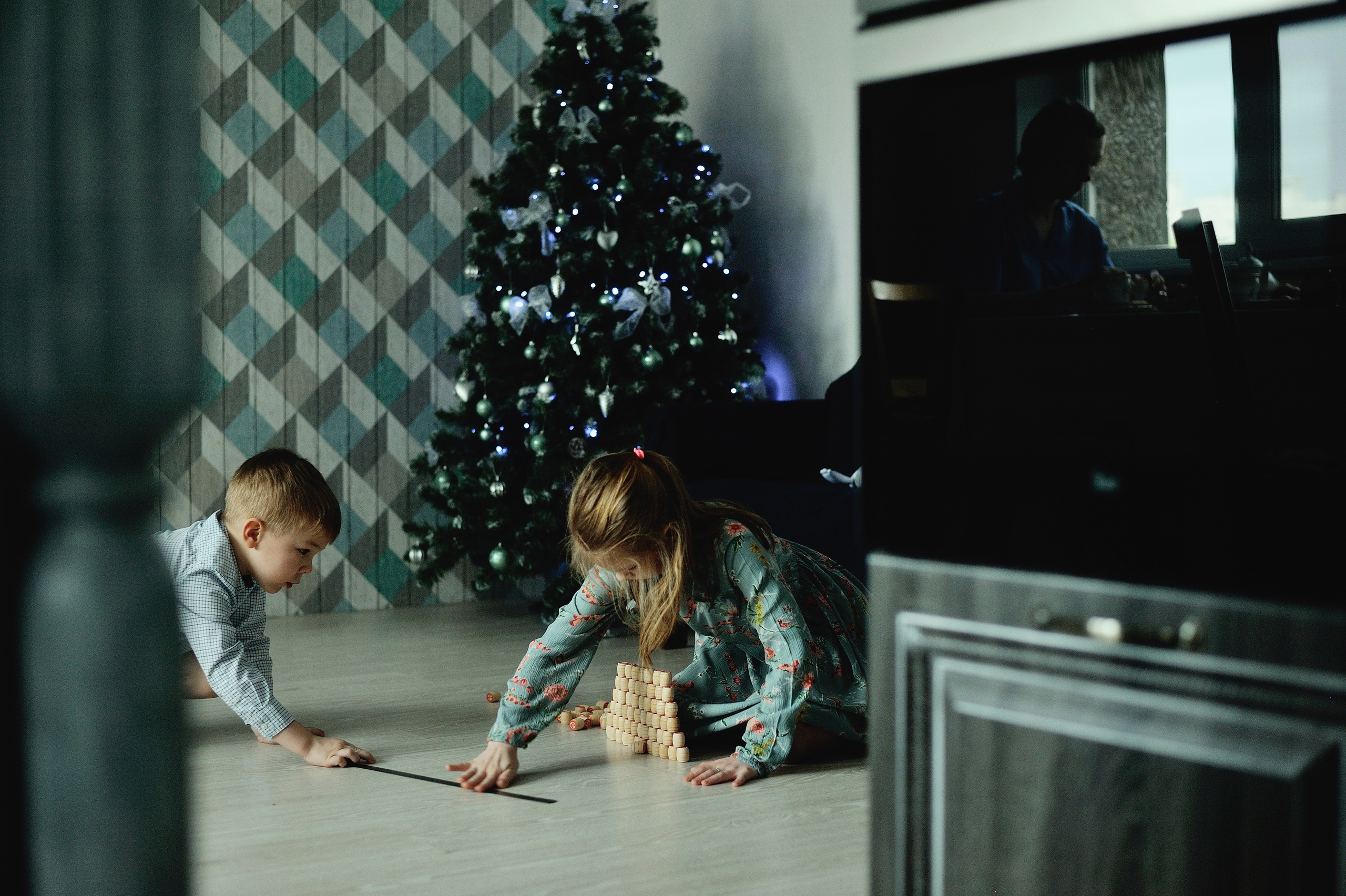 Семейная новогодняя фотосессия. Фотограф Нижневартовск. Фотограф в Нижневартовске Анна Стрельцова