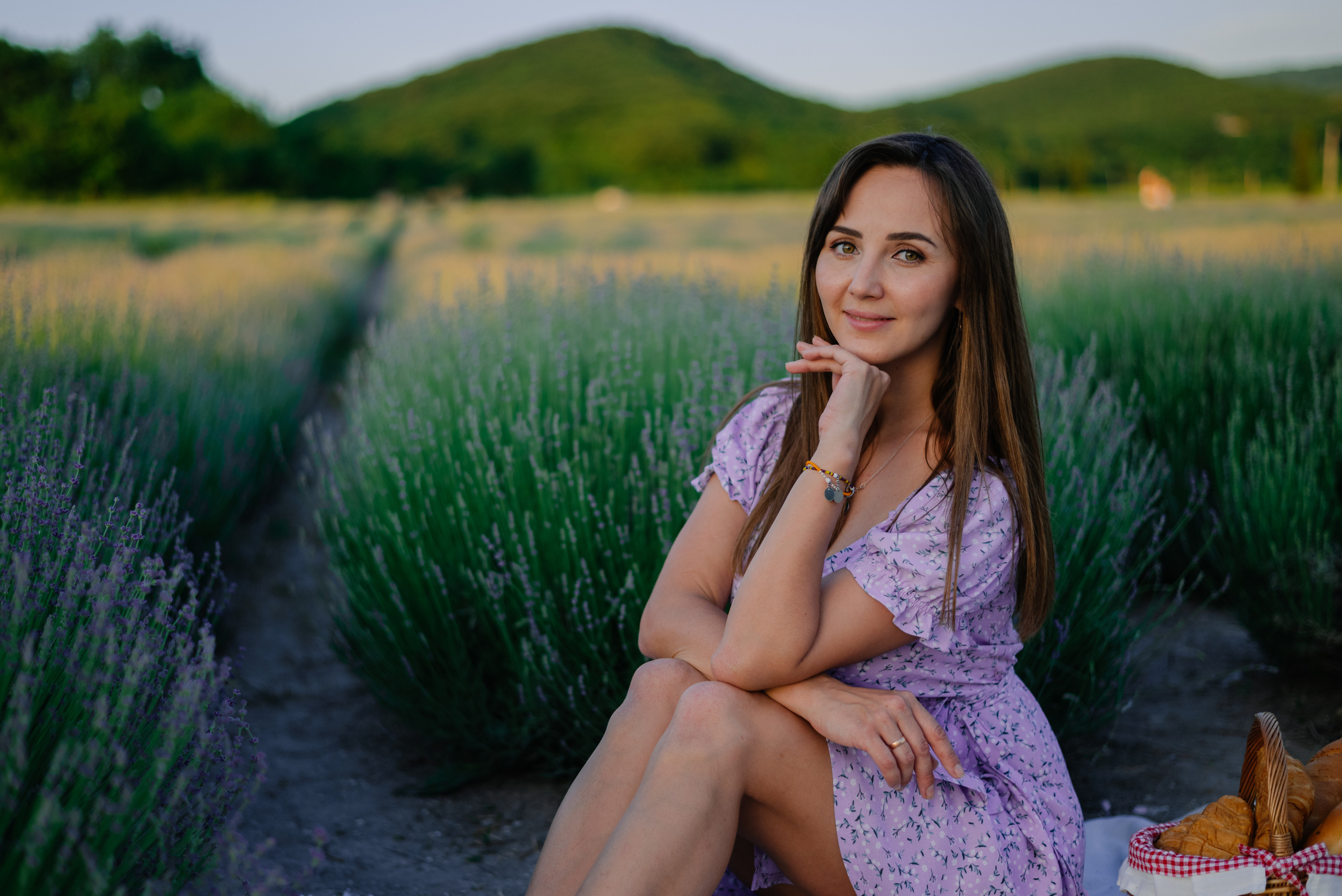 Большая семья в лаванде. Фотограф Нижневартовск. Фотограф в Нижневартовске Анна Стрельцова