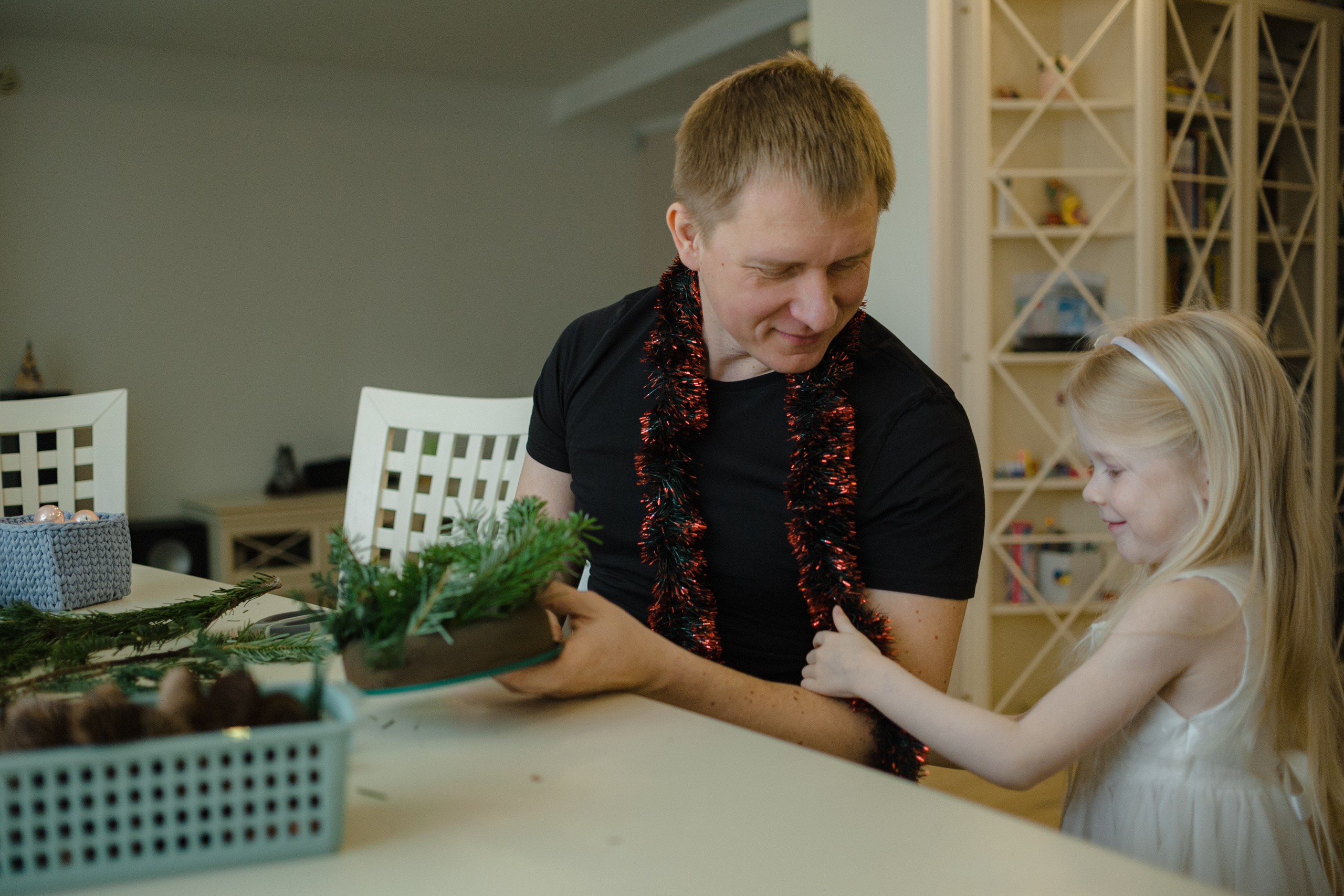 Домашняя новогодняя фотосессия семьи. Фотограф Нижневартовск. Фотограф в Нижневартовске Анна Стрельцова