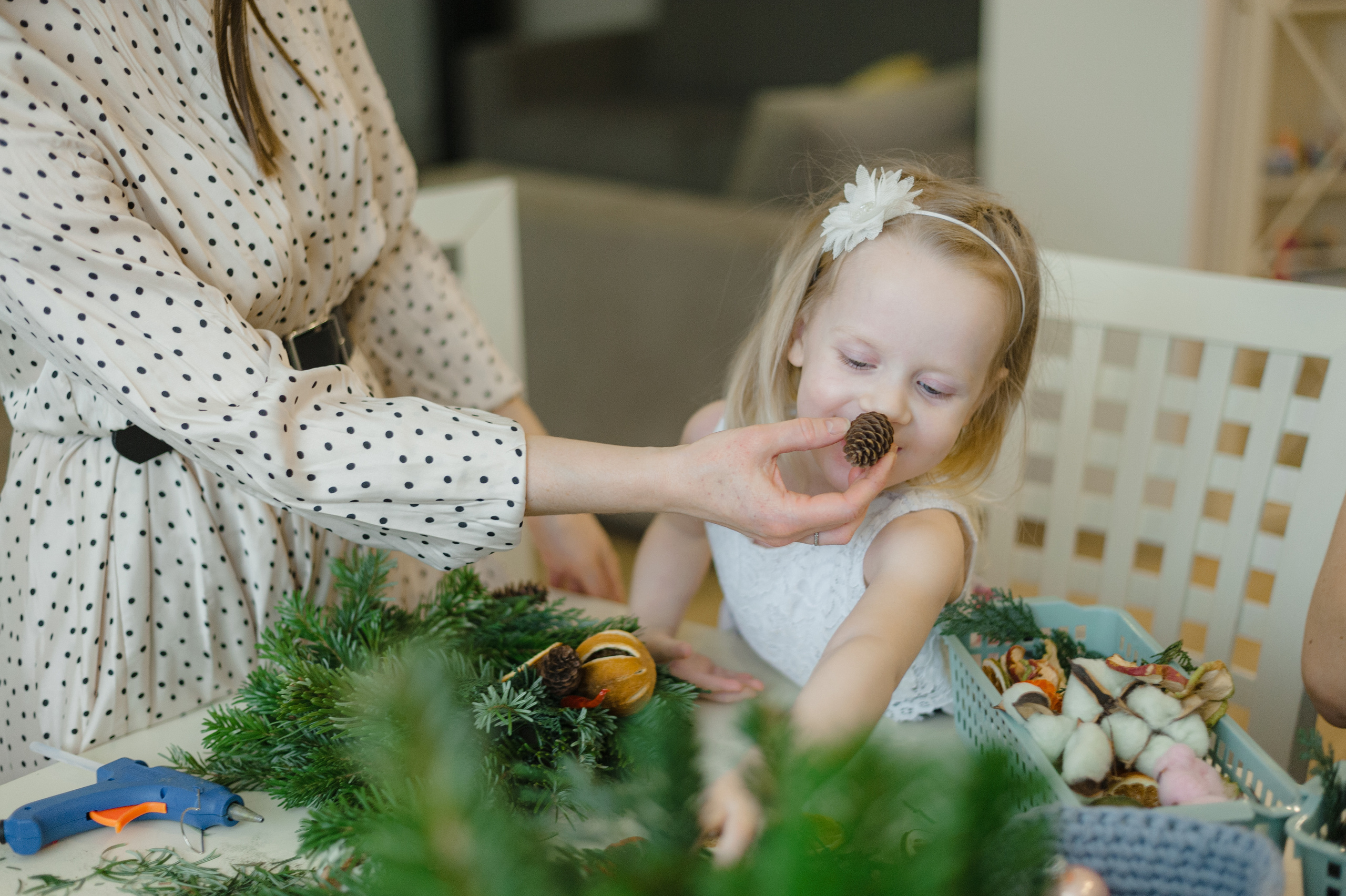 Домашняя новогодняя фотосессия семьи. Фотограф Нижневартовск. Фотограф в Нижневартовске Анна Стрельцова