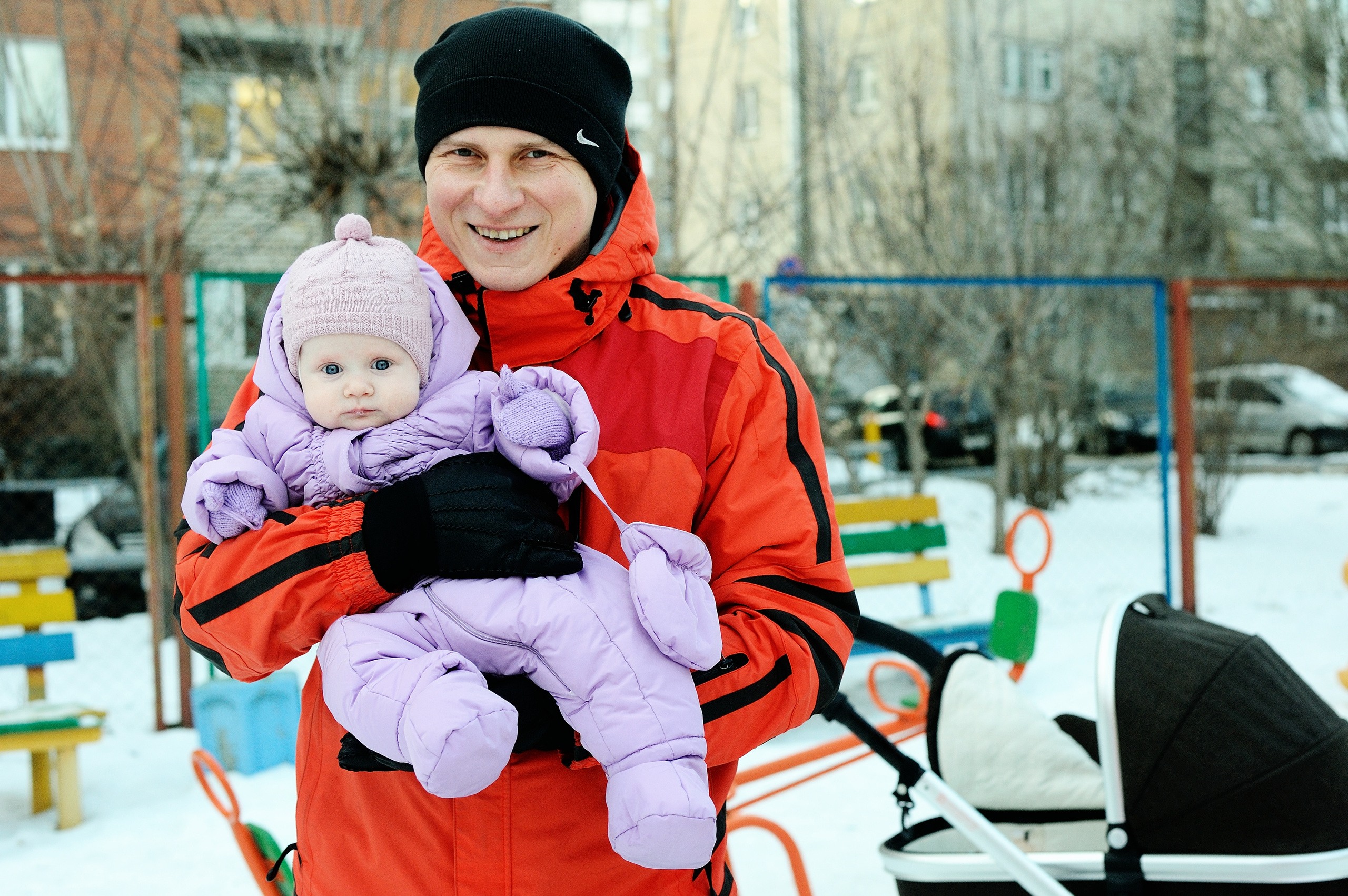Фотосессия первой прогулки малыша. Фотограф Нижневартовск. Фотограф в Нижневартовске Анна Стрельцова